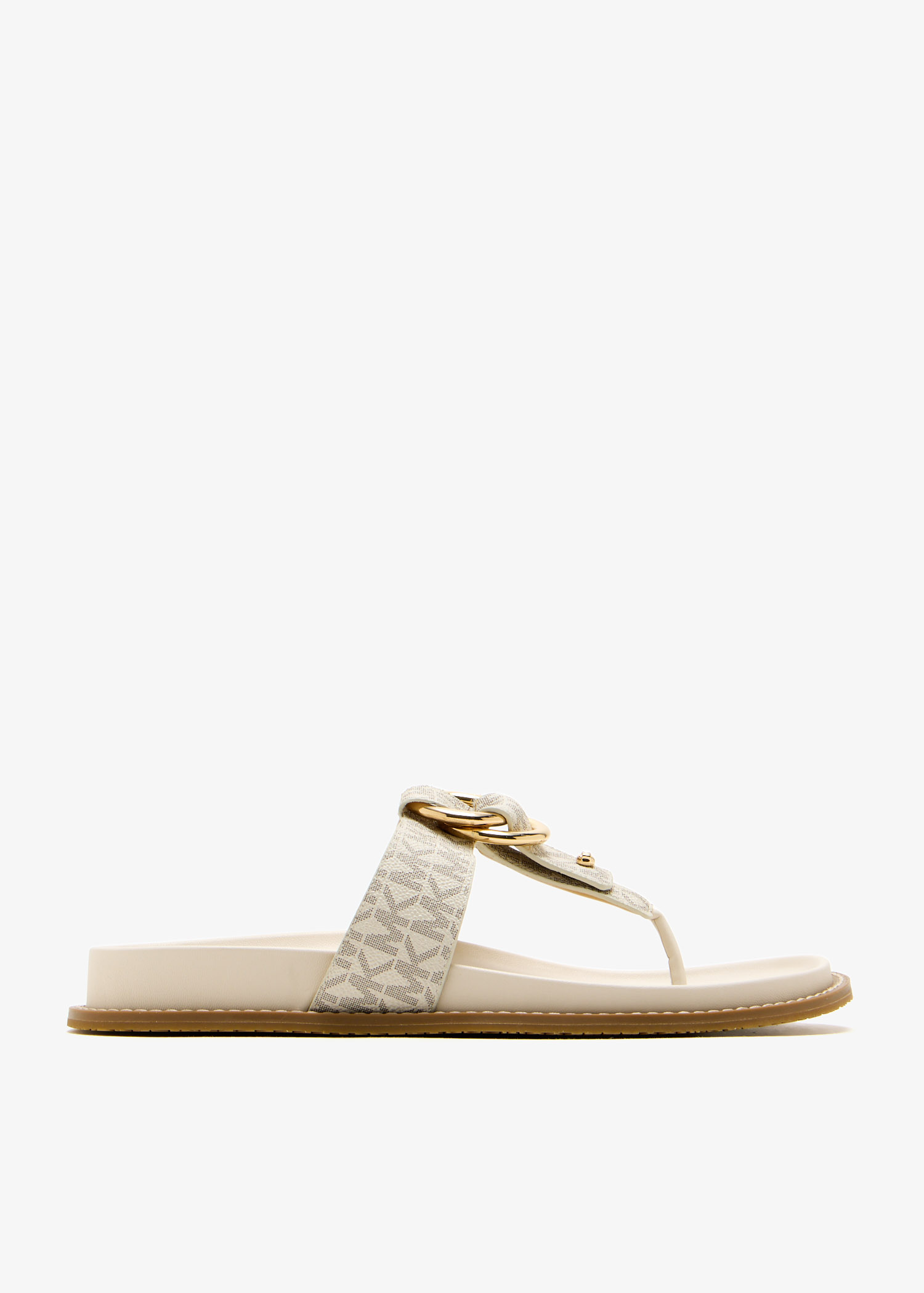 Michael Kors Jaden thong sandals for Women - Printed in UAE