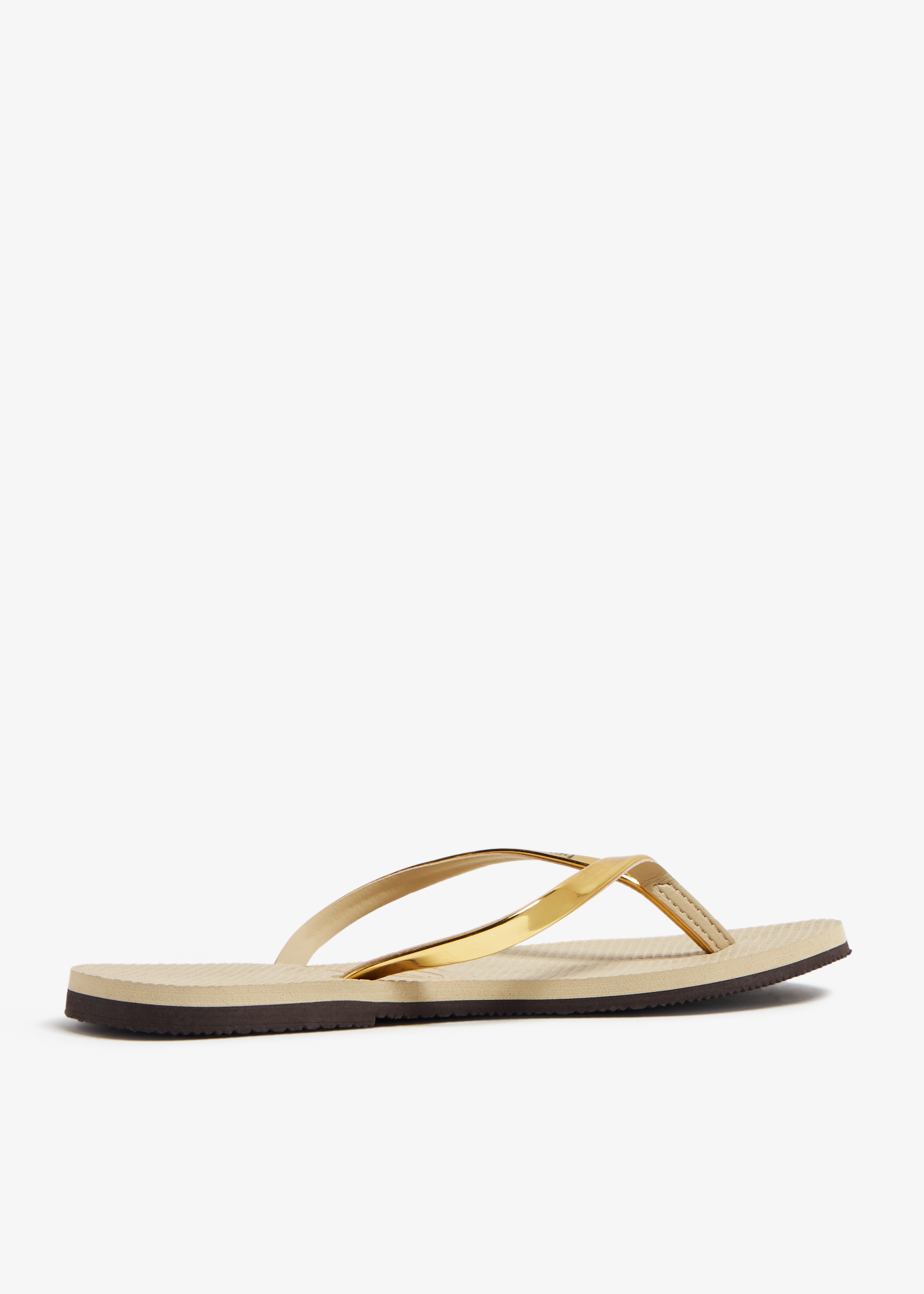 Havaianas you metallic女士人字拖- 阿联酋黄金色| level shoes