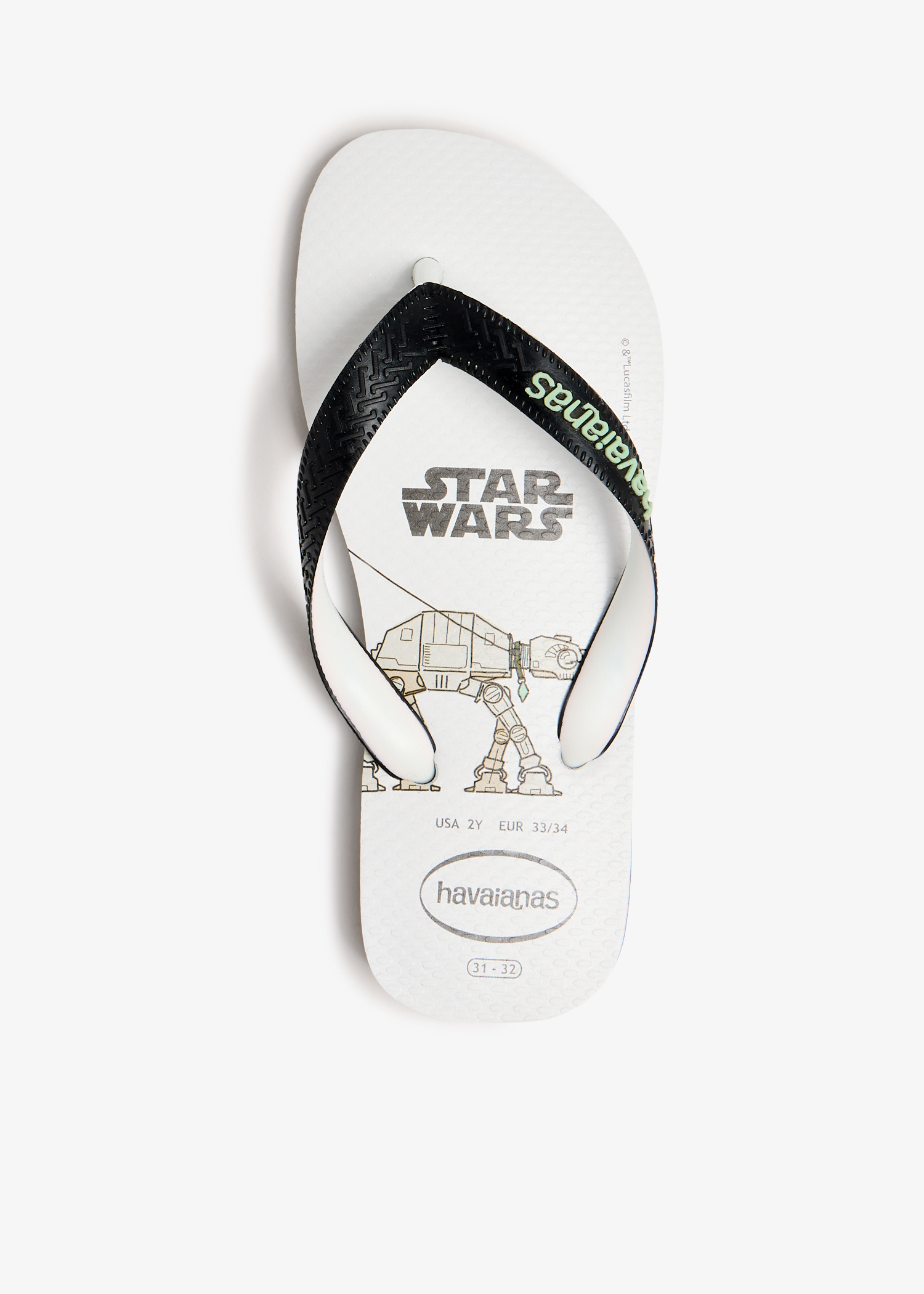 Havaianas Star Wars flip flops for Boy - White in Bahrain