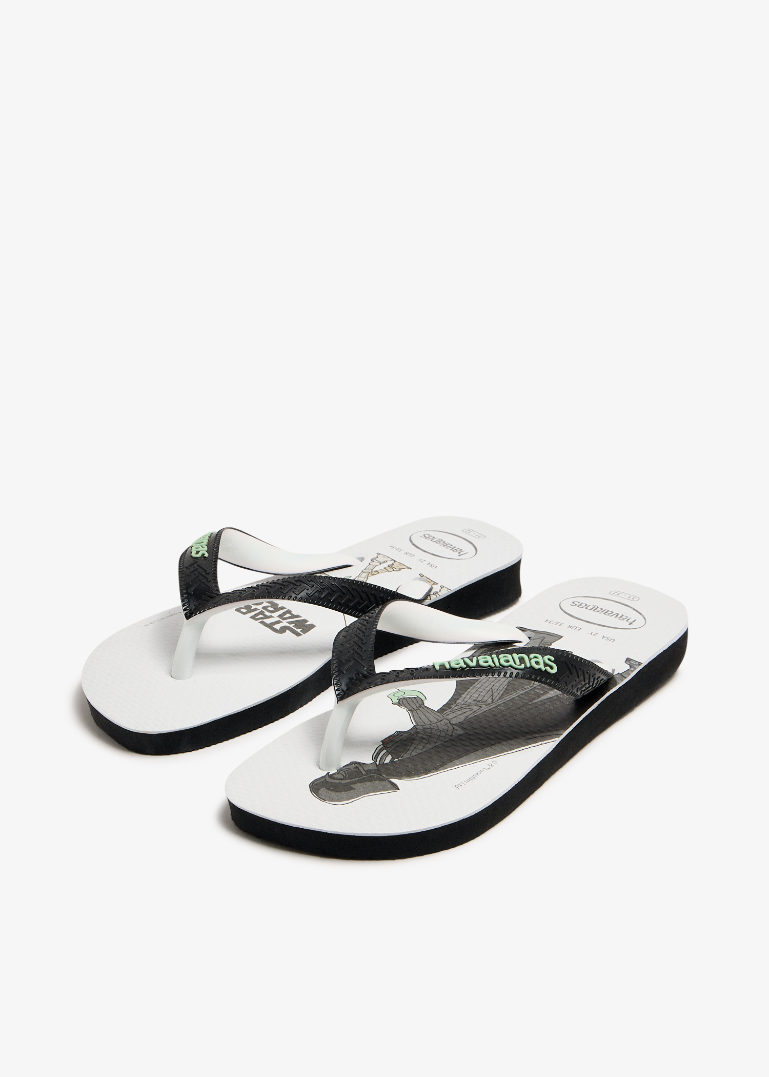 Havaianas Star Wars flip flops for Boy - White in Bahrain