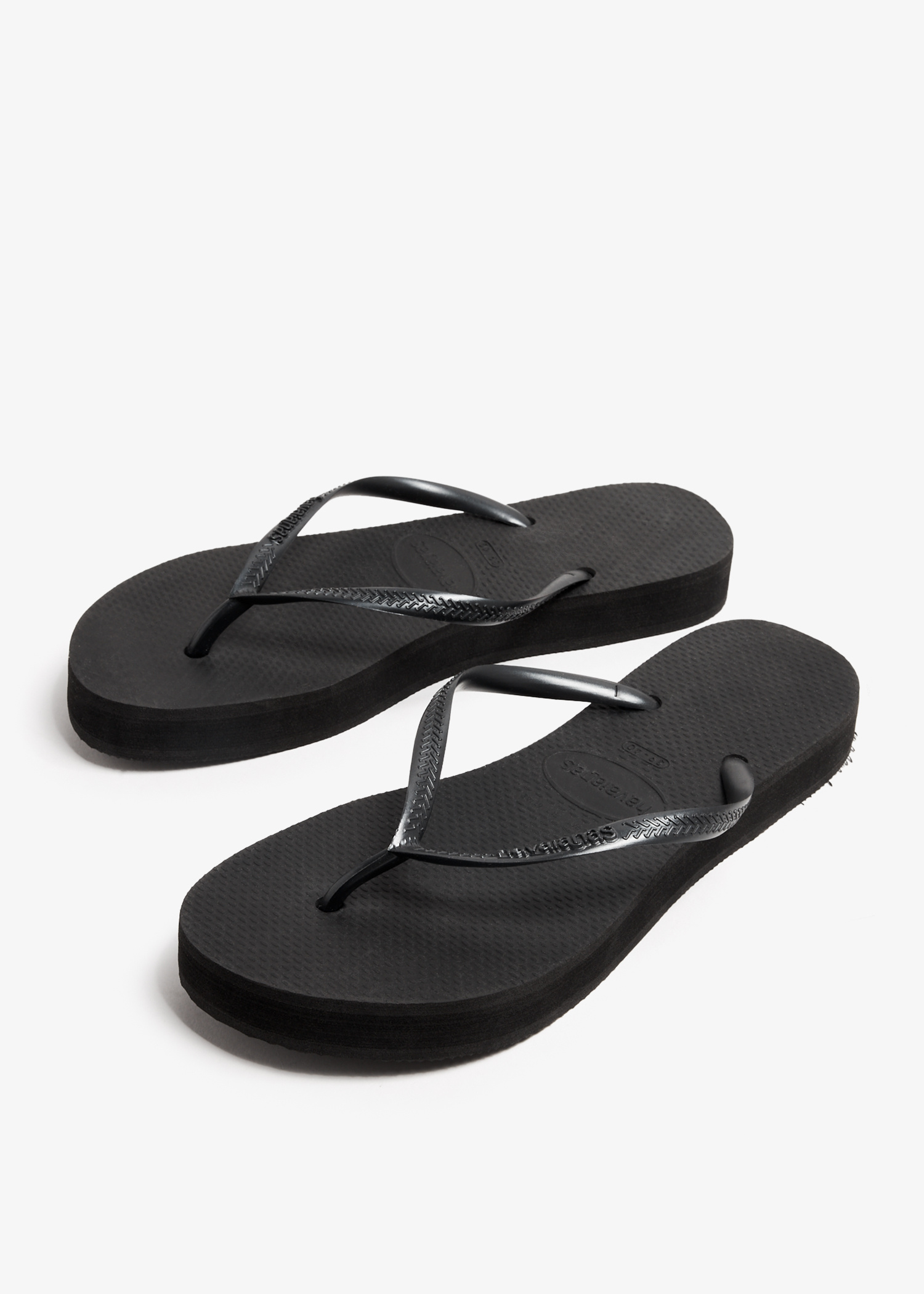 Havaianas Slim flatform flip flops for Women - Black in USA