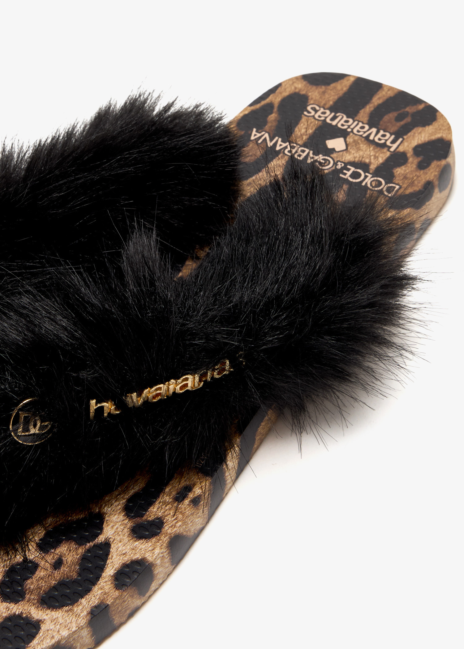 Havaianas x Dolce & Gabbana leopard flip flops for Women