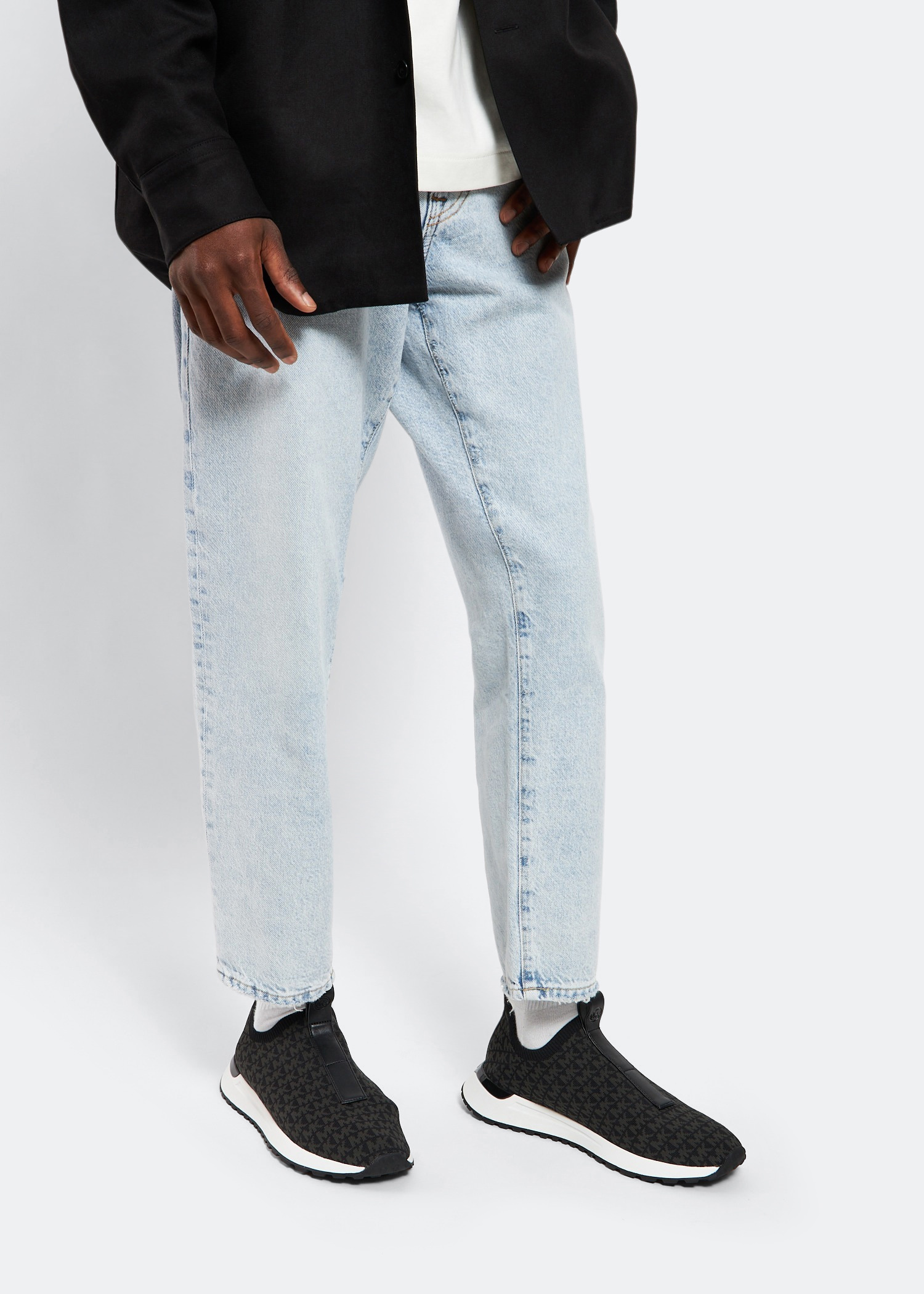 Michael Kors Miles slip-on sneakers for Men - Black in KSA | Level