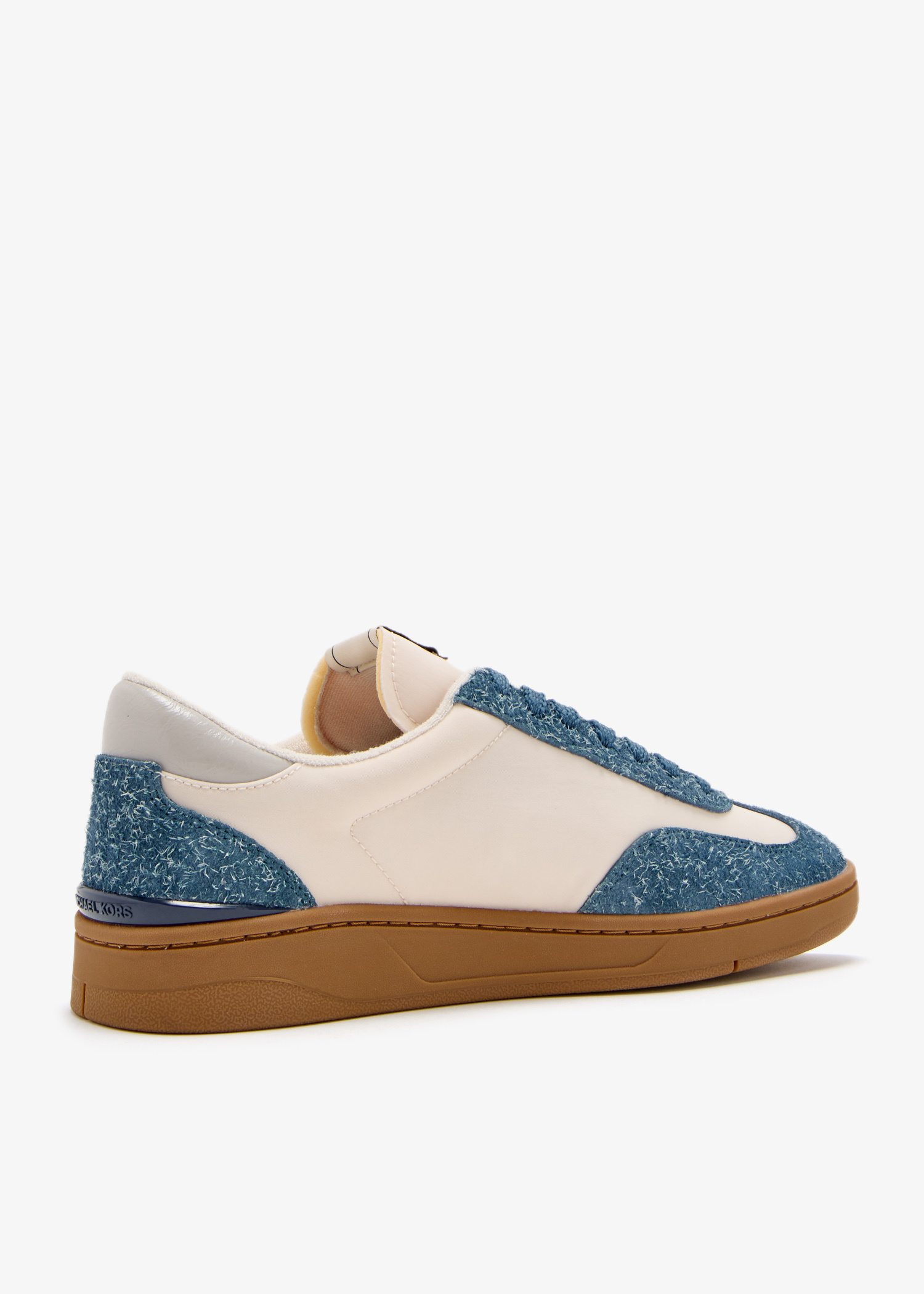 スニーカー Michael Kors FW24 WILTON LACE UP SNEAKERS (42F4WLFS1L 372) Wilton Leather and Suede Sneaker | Michael Kors [ID]