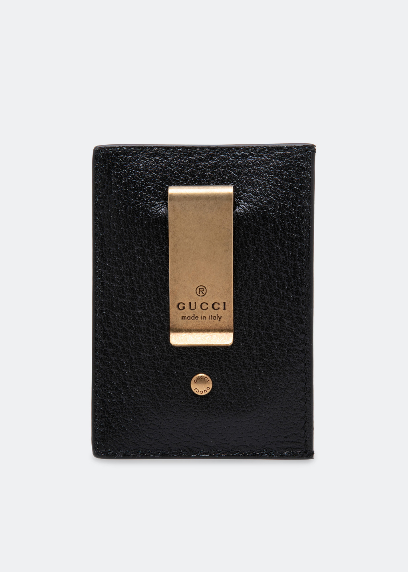 Gucci GG Marmont leather money clip for Men Black in UAE Level