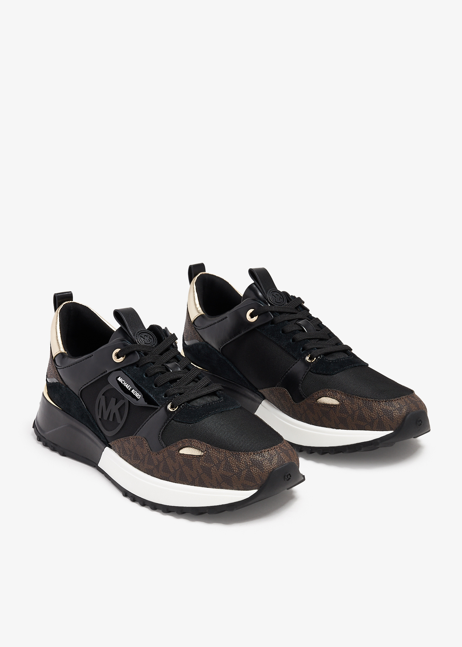 Michael Kors Theo sneakers for Women - Black in USA | Level Shoes
