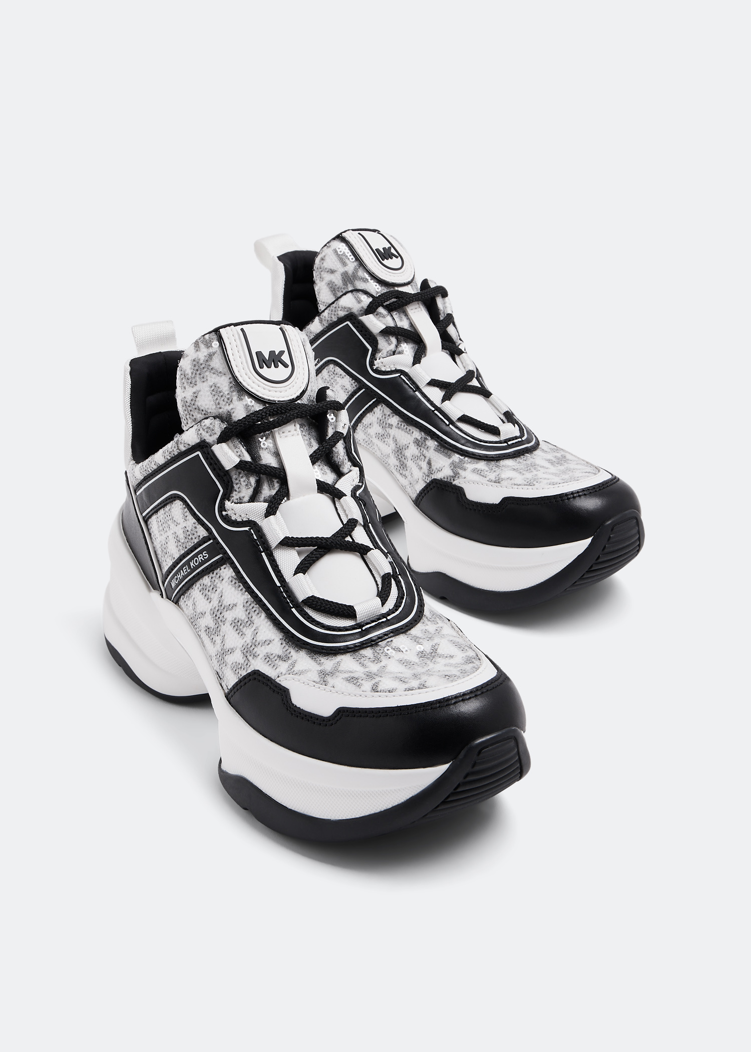 Michael Kors Olympia sneakers for Women - White in USA | Level Shoes
