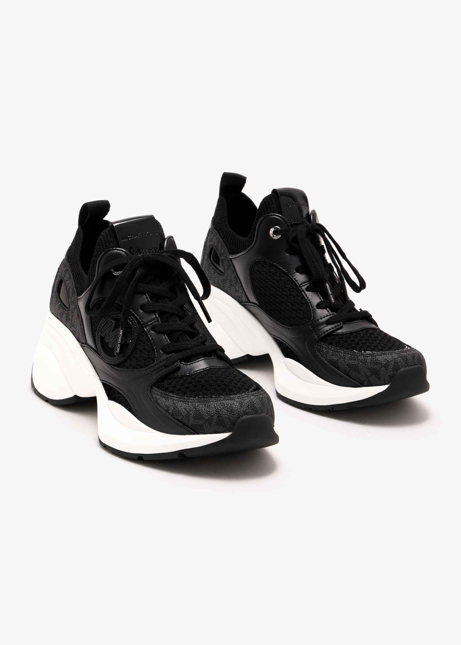 Michael Kors Zuma sneakers for Women - Black in Kuwait | Level Shoes