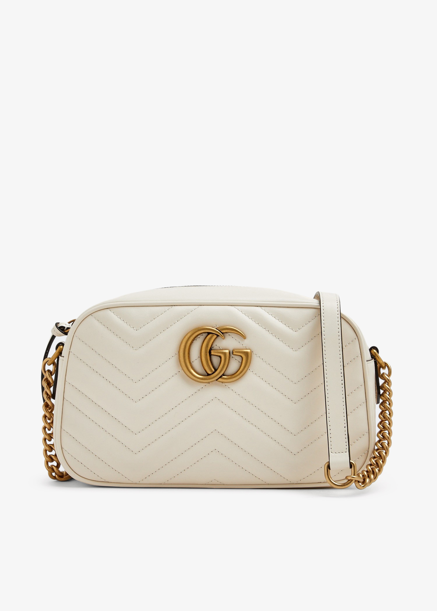Gucci GG Marmont small crossbody bag for Women - White in