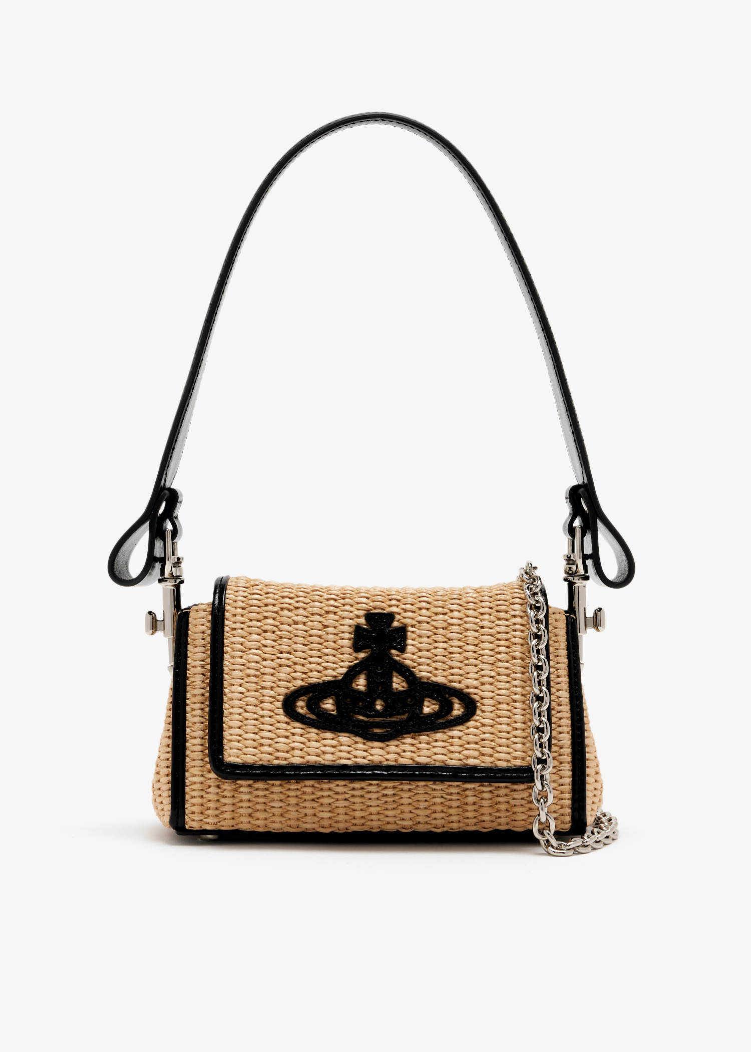 Vivienne Westwood Hazel small handbag for Women - Beige in KSA