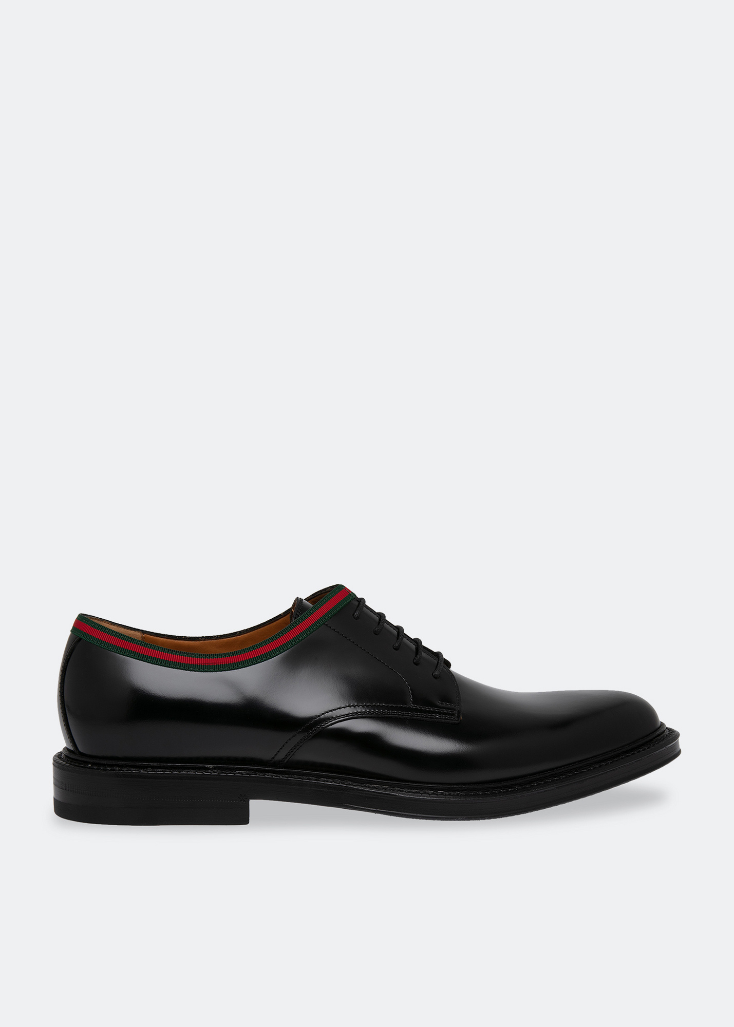 Leather oxfords lace-up shoes