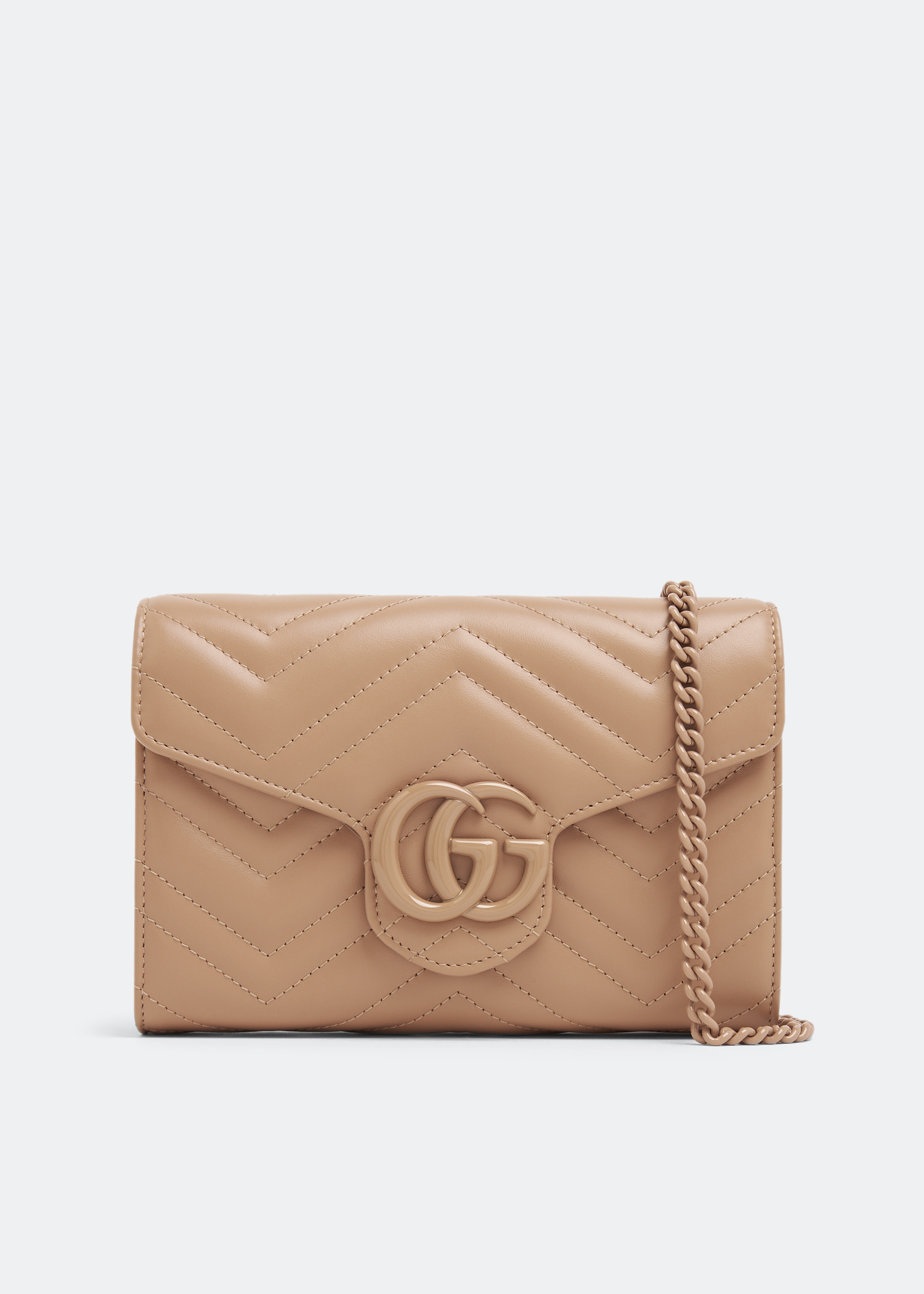 Gucci GG Marmont matelassé mini bag for Women - Beige in UAE