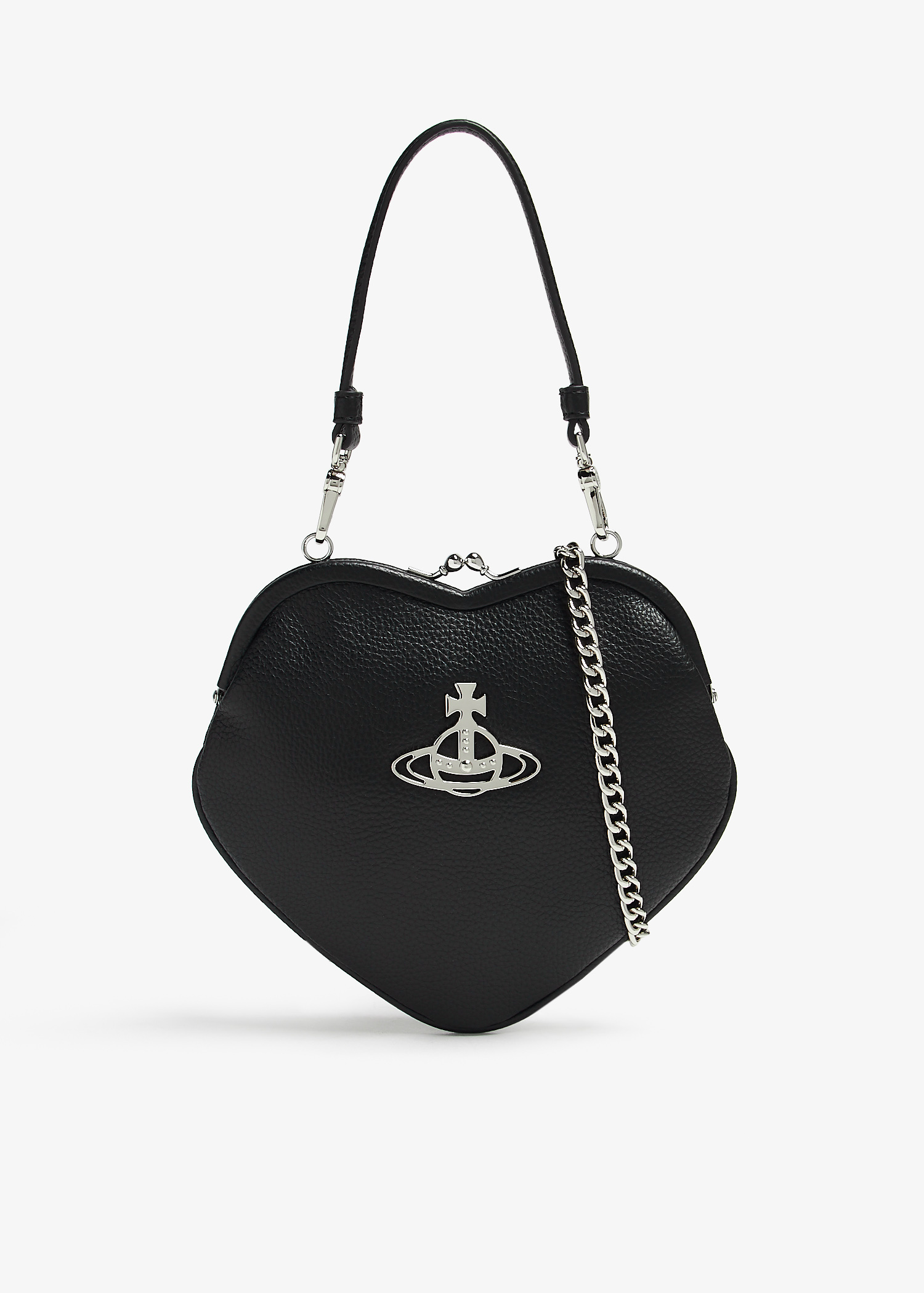 Vivienne Westwood Belle heart frame purse for Women - Black