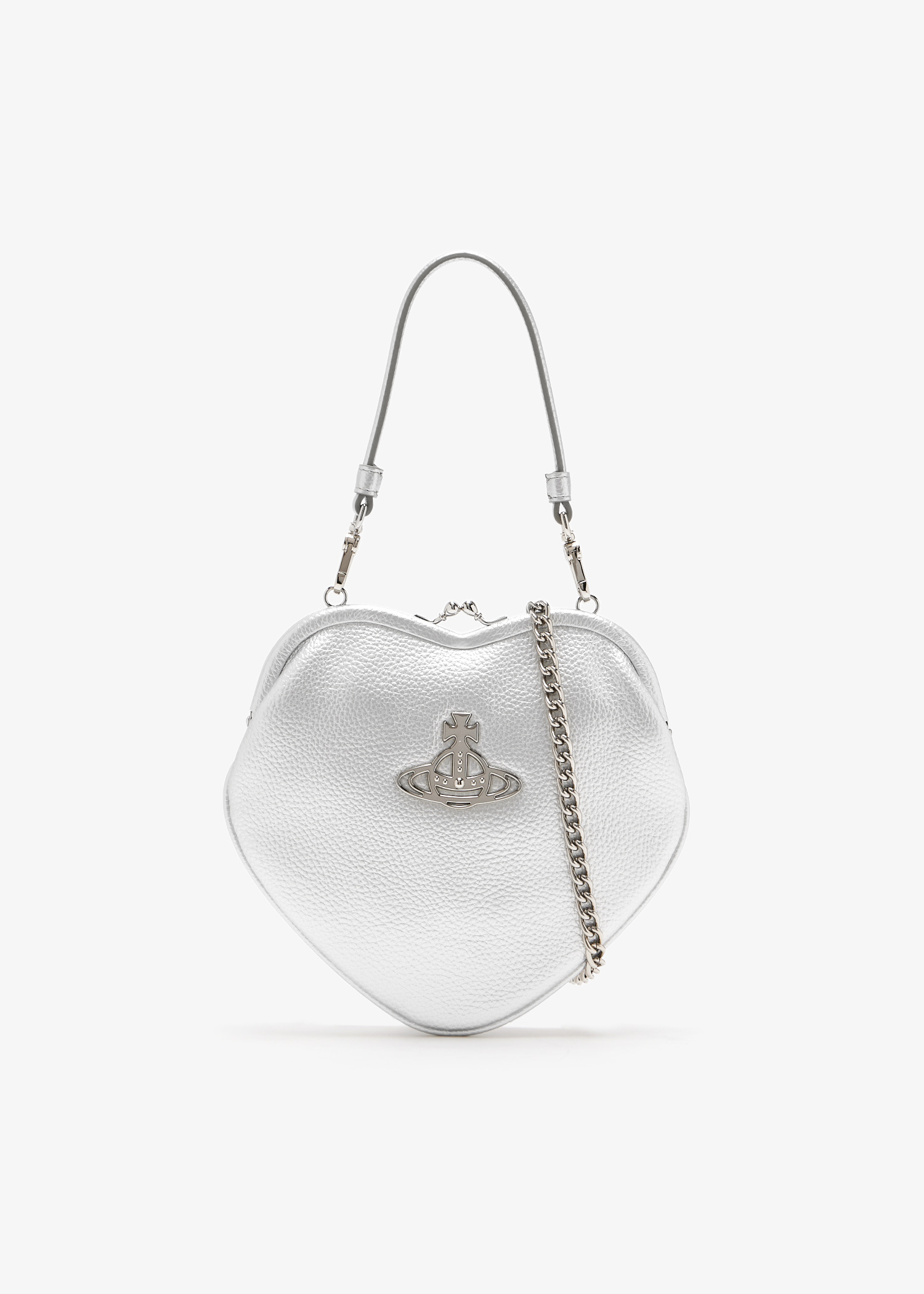 Vivienne Westwood ベルハートフレームパース ◇VIVIENNE WESTWOOD NEW◇ベル ハート フレーム パース/Cream