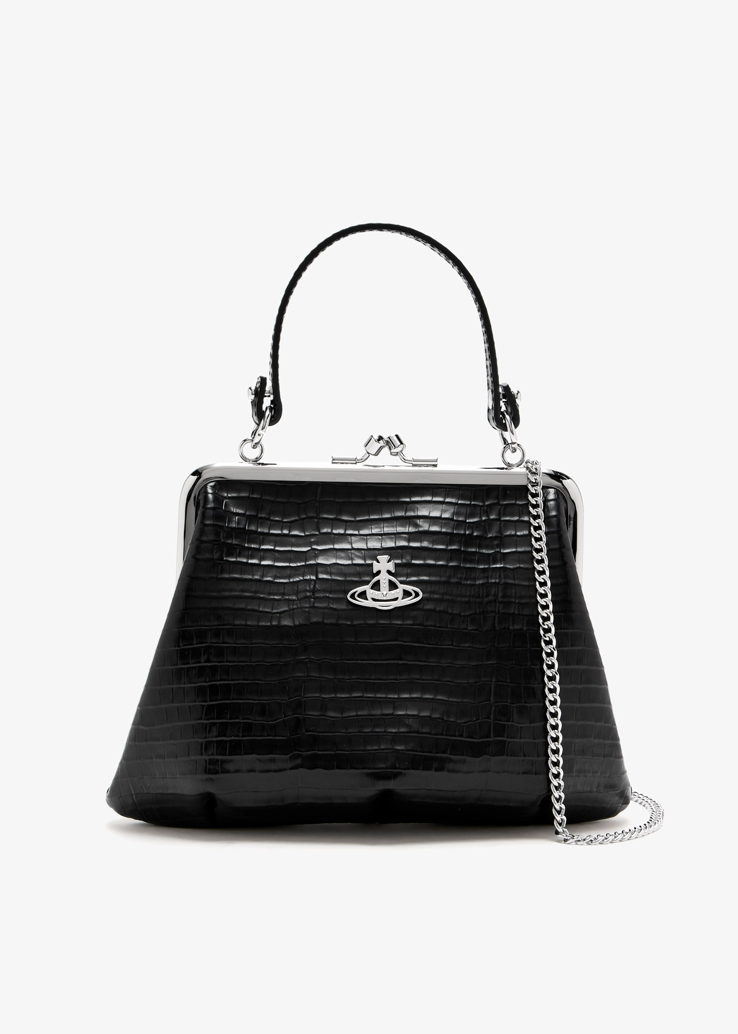 Vivienne Westwood Granny Frame purse for Women - Black in