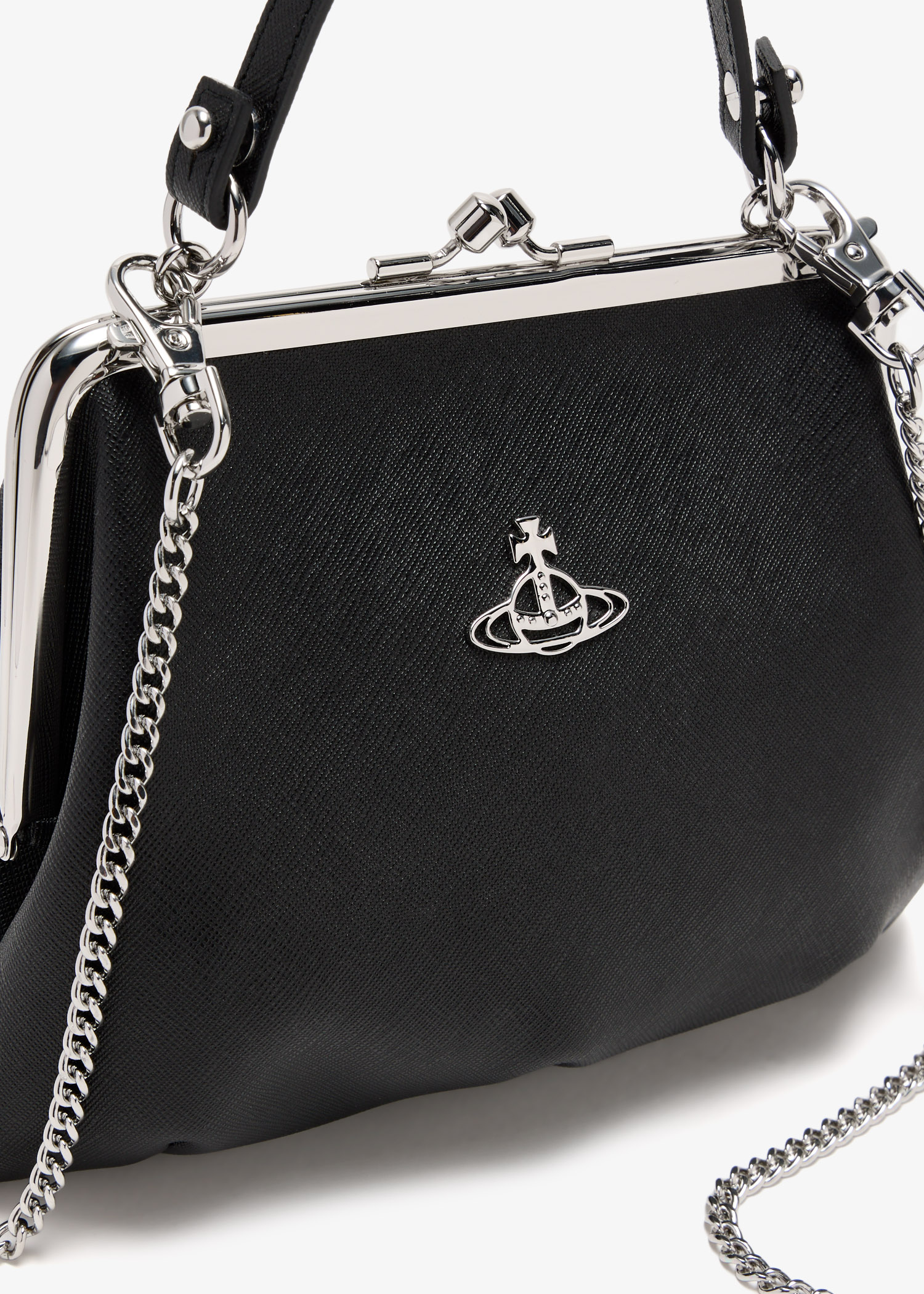 ★Vivienne Westwood★ Vivienne Westwood 4B010006W S0021 N401 Vivienne Westwood Women's Chain Crossbody Bag 4B010006W