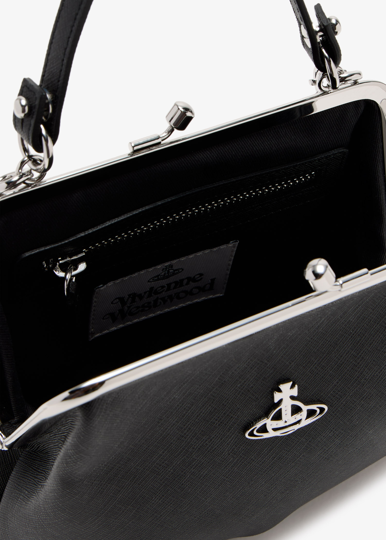 Vivienne Westwood Granny Frame purse for Women - Black in