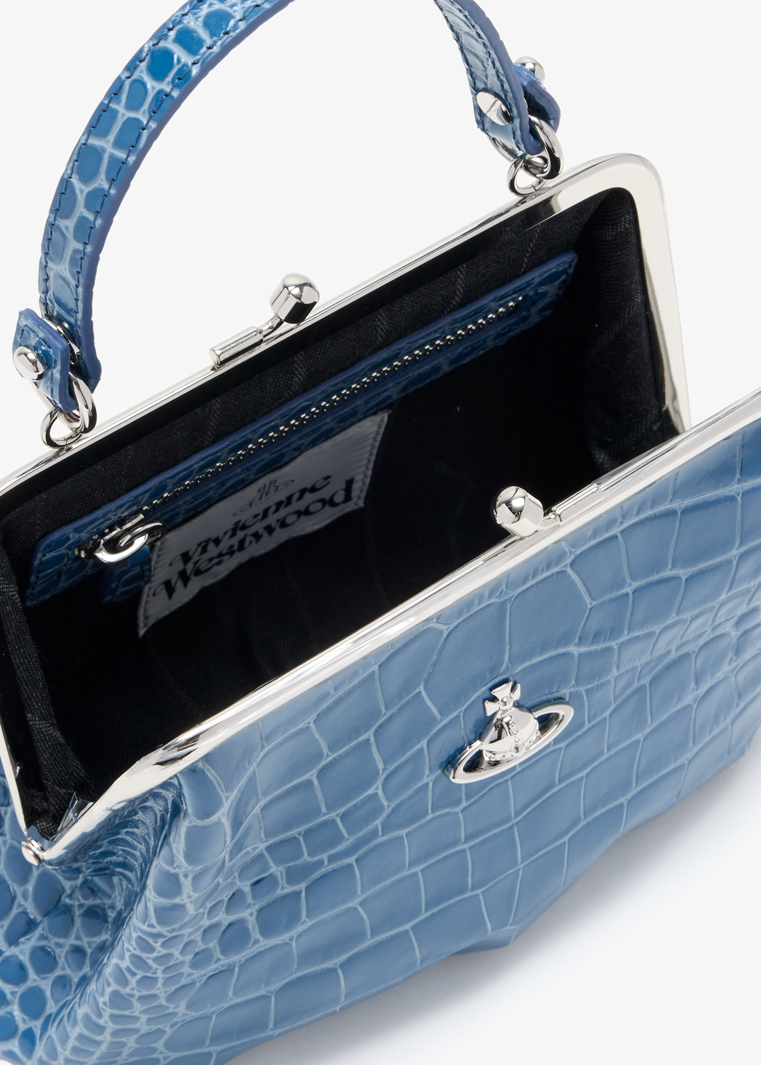 Vivienne Westwood Granny Frame purse for Women - Blue in UAE