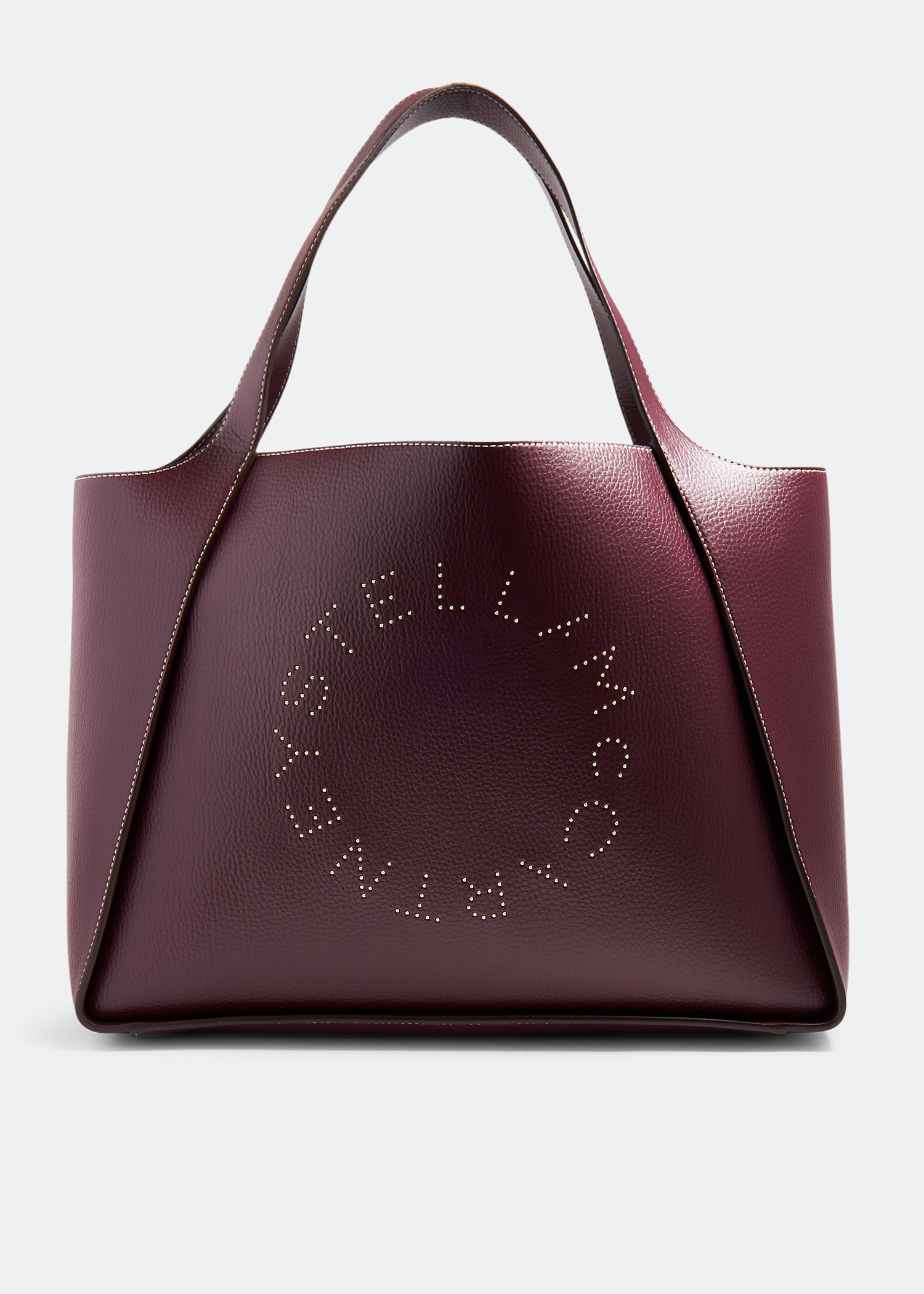 トートバッグ Stella Mccartney Burgundy Rhinestone-Embellished Bag With Stella McCartney Logo tote bag for Women - Burgundy in Qatar