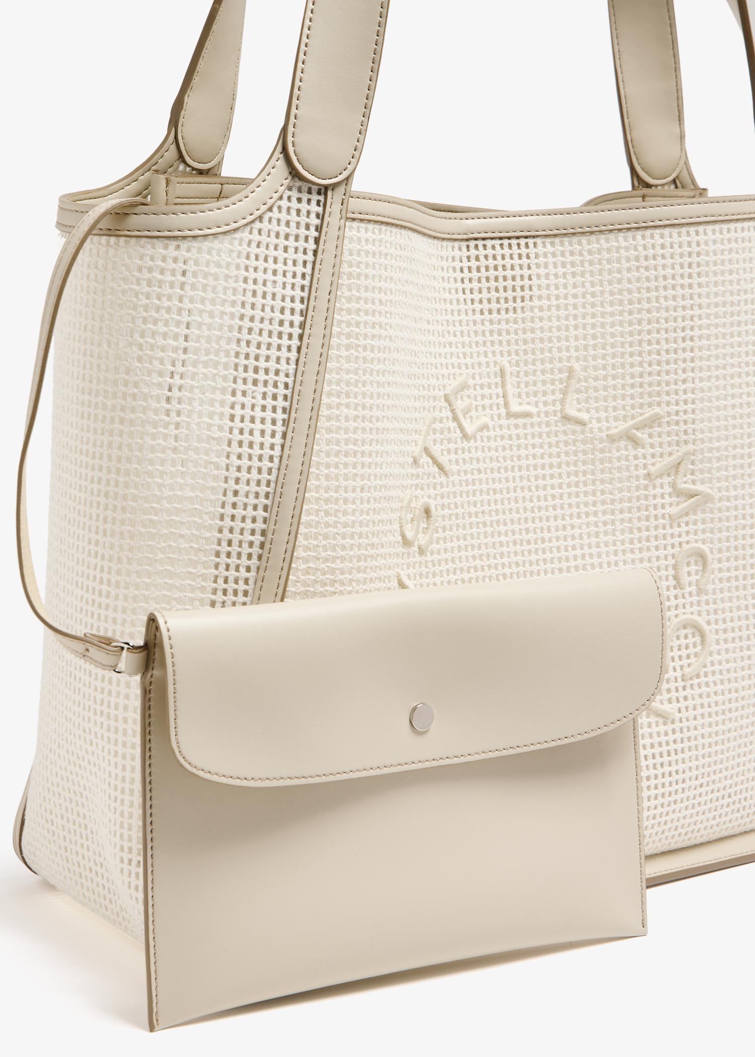 トートバッグ STELLA MCCARTNEY Woman Tote bags White 234387WP0228 9002 Stella McCartney Falabella Tote Bag | White | FARFETCH