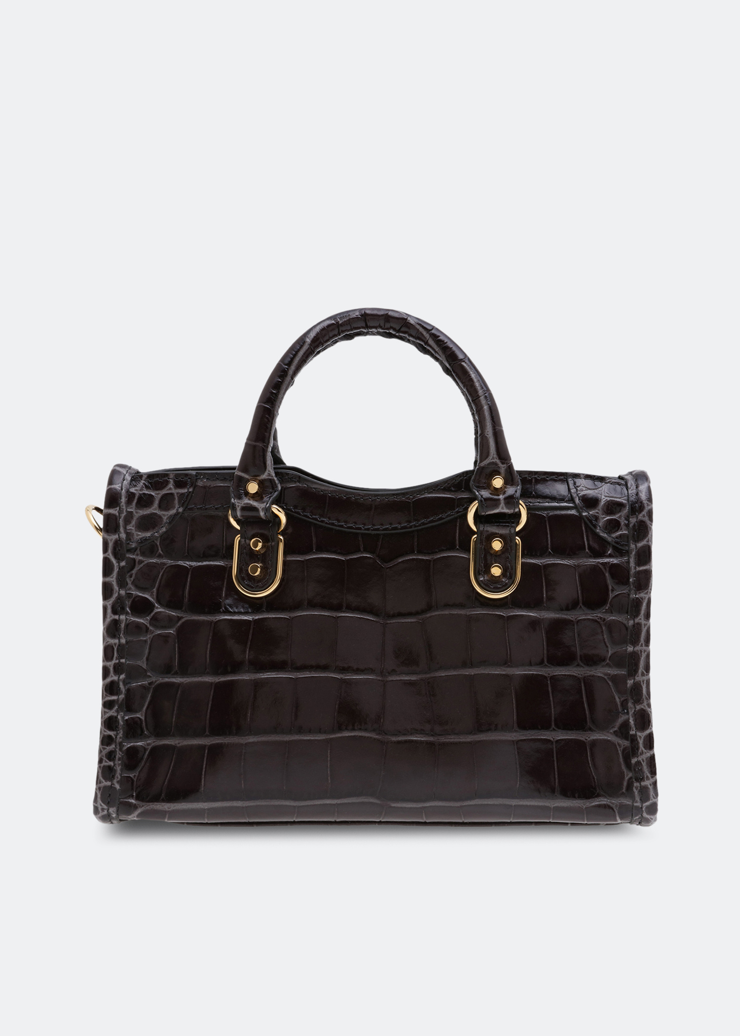 バッグ BALENCIAGA CLASSIC Nano City BALENCIAGA Neo Classic City Nano Leather Bag | COCOON