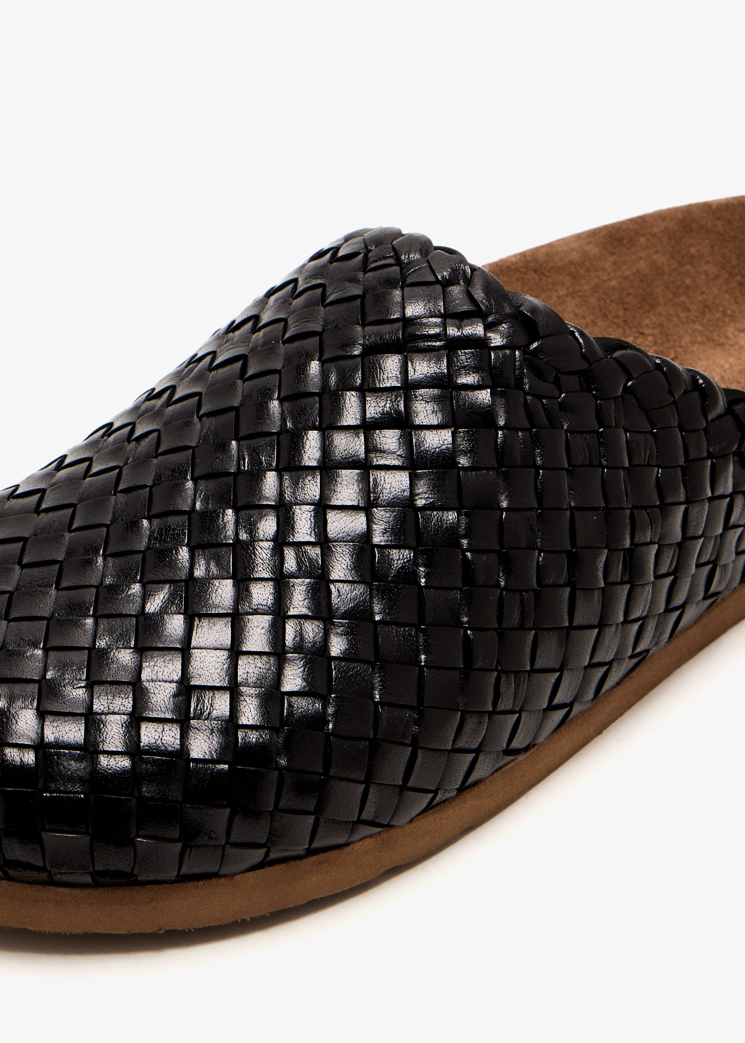 Dragon Diffusion Woven leather mules for Women - Black in USA