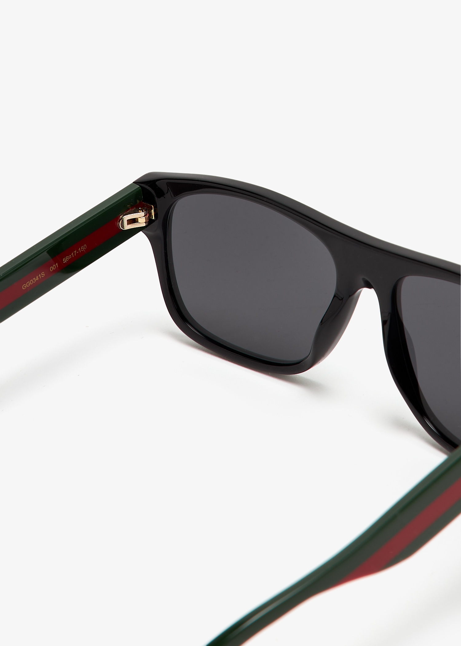 Gucci Rectangular-frame acetate sunglasses for Men - Black Gucci Rectangular-frame acetate sunglasses for Men - Black