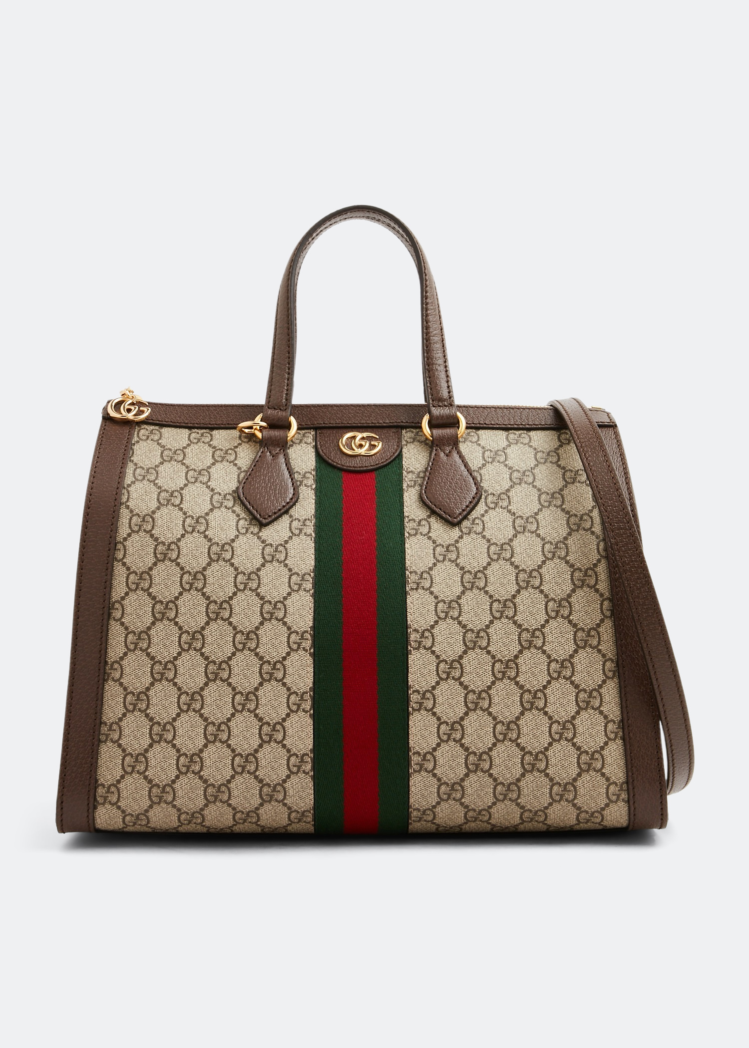 トートバッグ GUCCI GG OPHIDIA TOTE BAG Ophidia small tote bag in beige/ebony GG Supreme | GUCCI® US