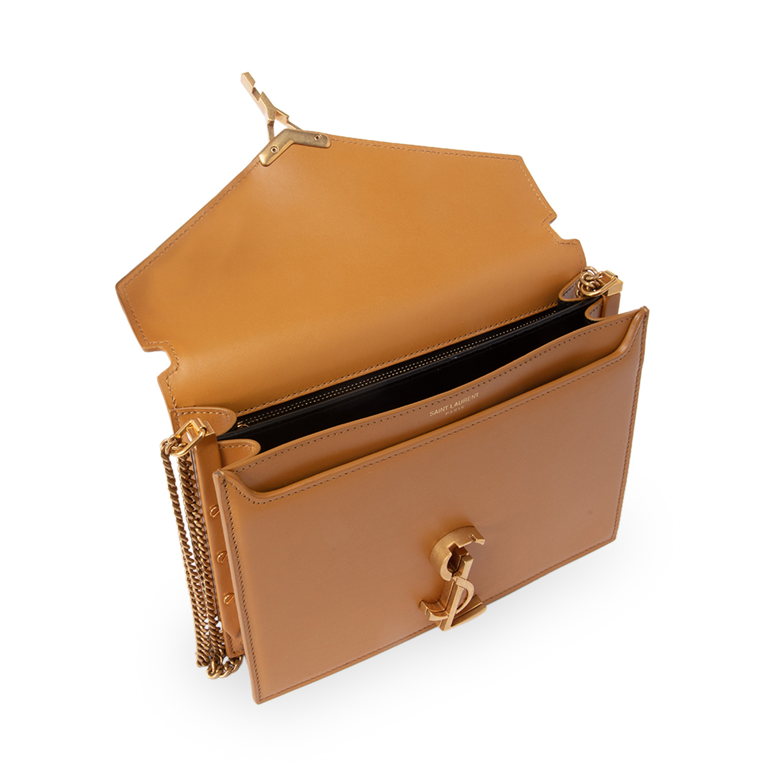 Saint Laurent Cassandra medium bag for Women - Yellow in USA