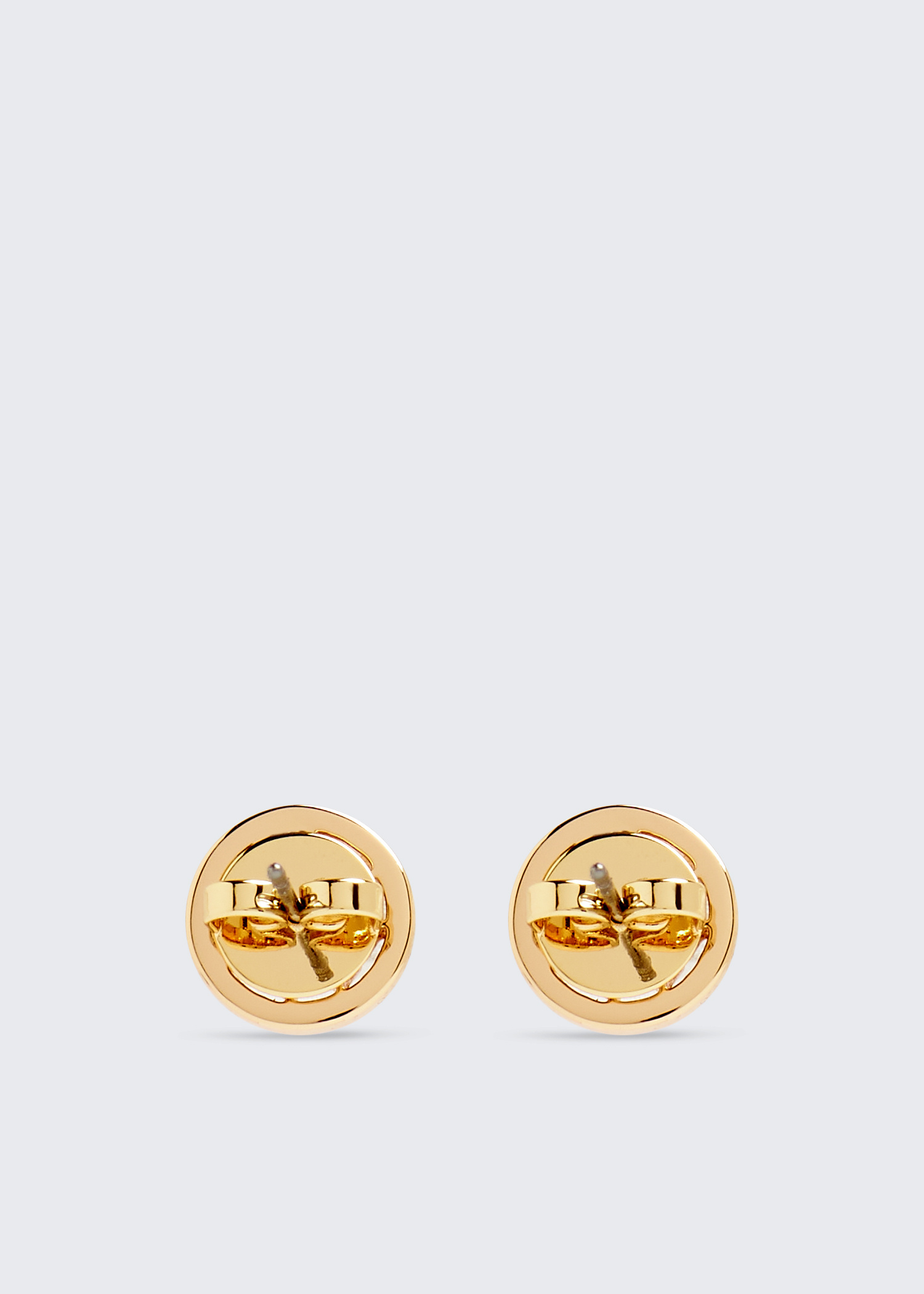 Tory Burch Crystal logo earrings for Women - Gold in UAE