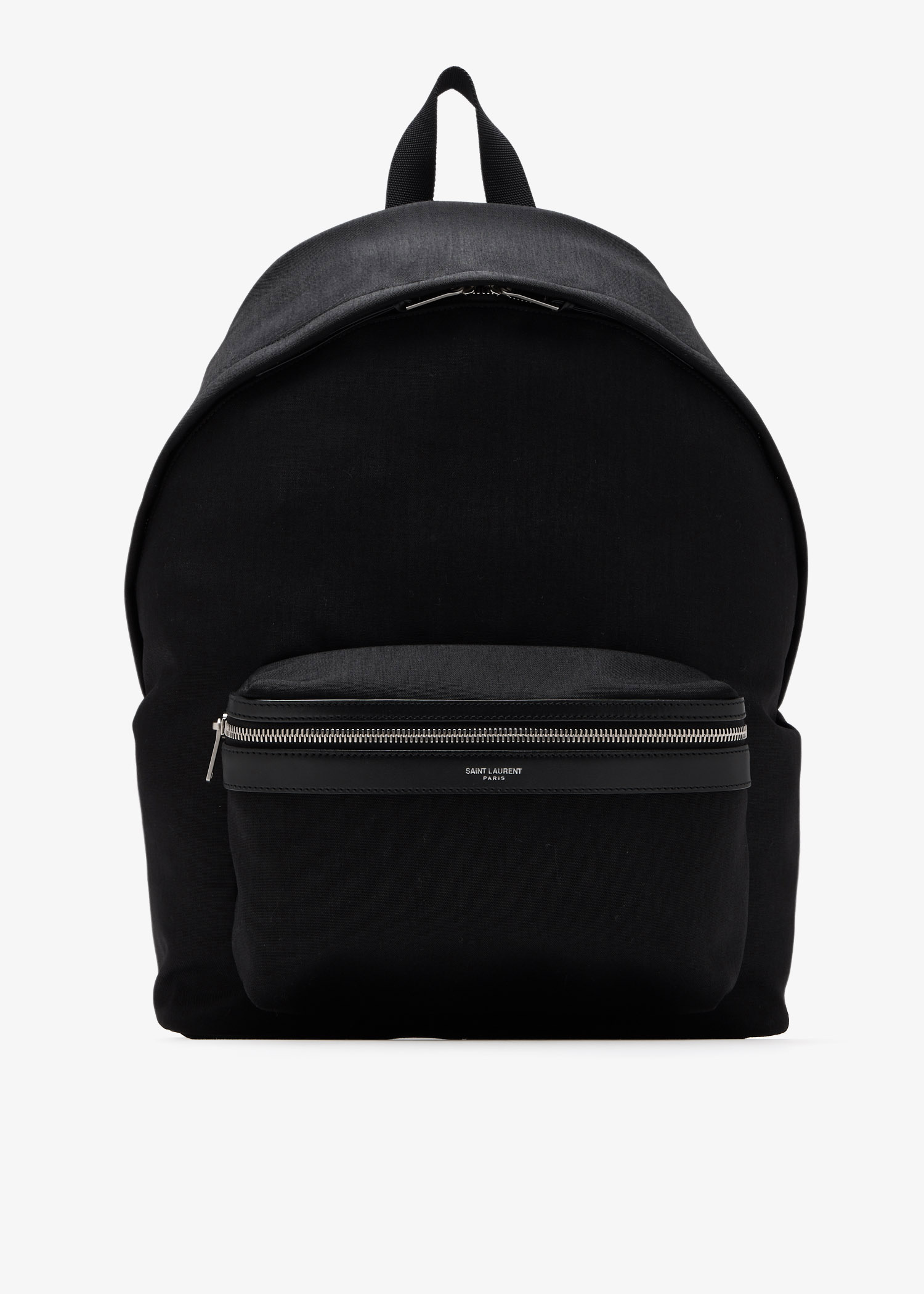 Saint Laurent City canvas backpack for Men - Black in UAE | Level