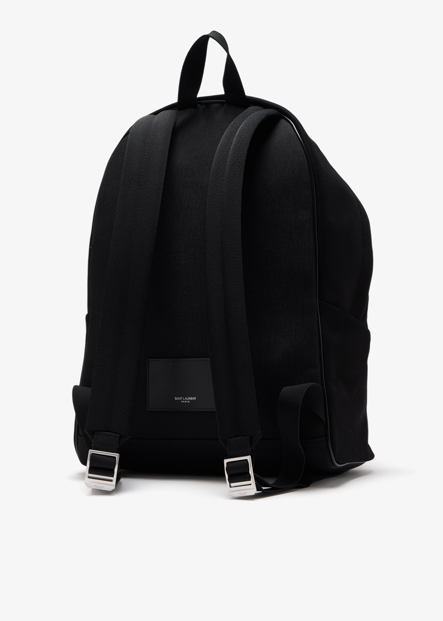 Saint Laurent City canvas backpack for Men - Black in KSA | Level