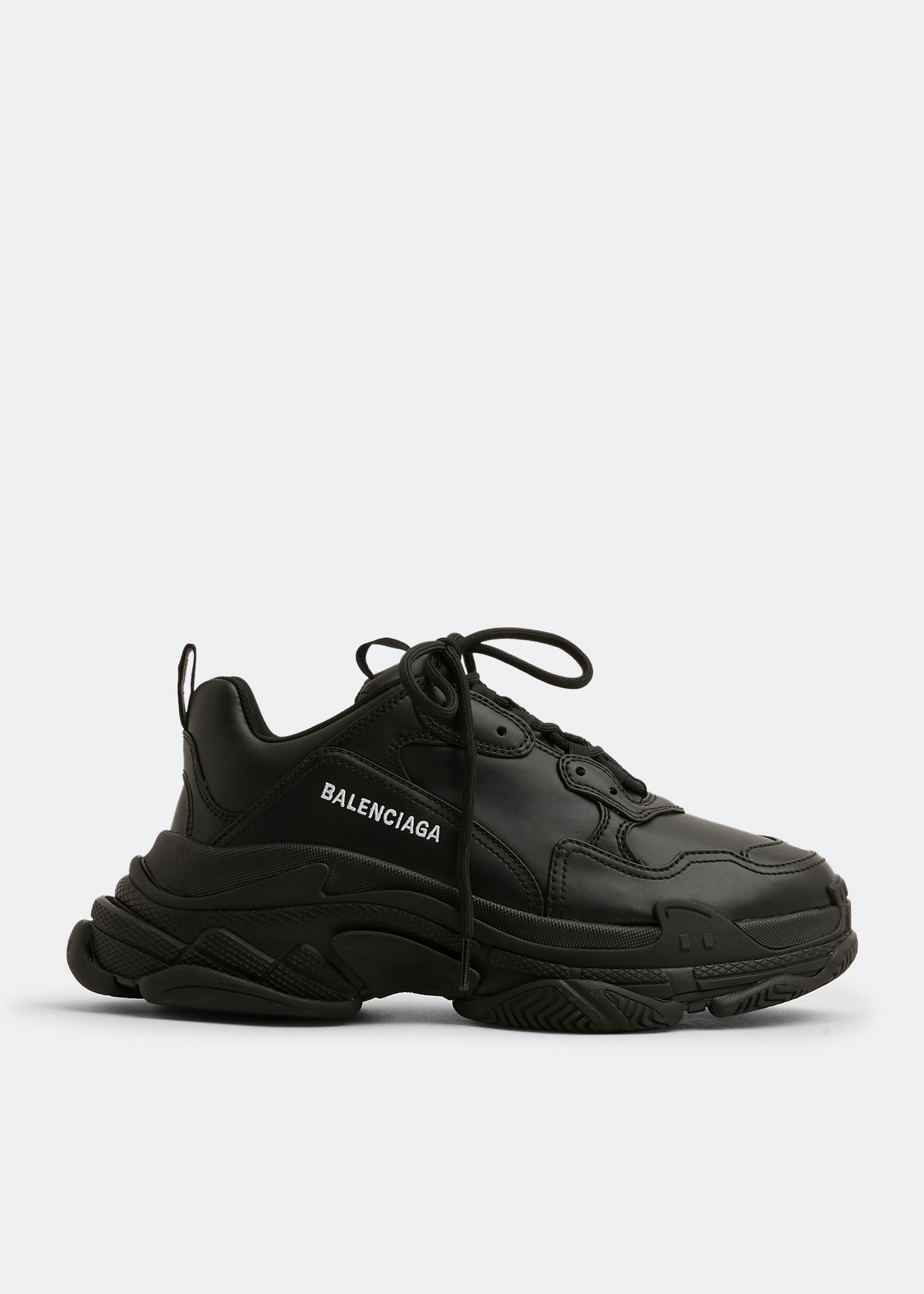 人気★関税込【BALENCIAGA】TRIPLE S DENIM TRAINERS Black Balenciaga Triple S Sneakers Denim | Saks Fifth Avenue
