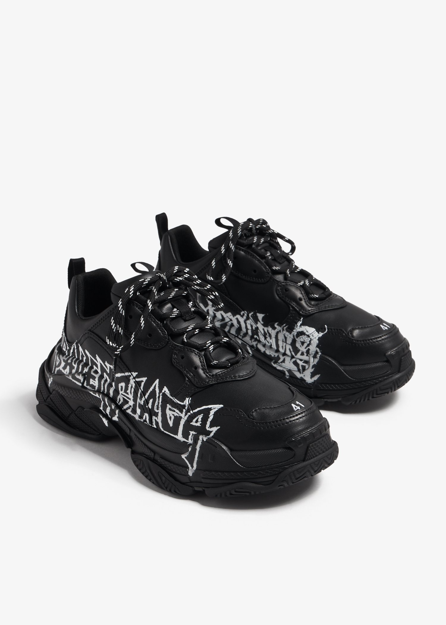 Balenciaga Triple S sneakers for Men - Black in USA | Level