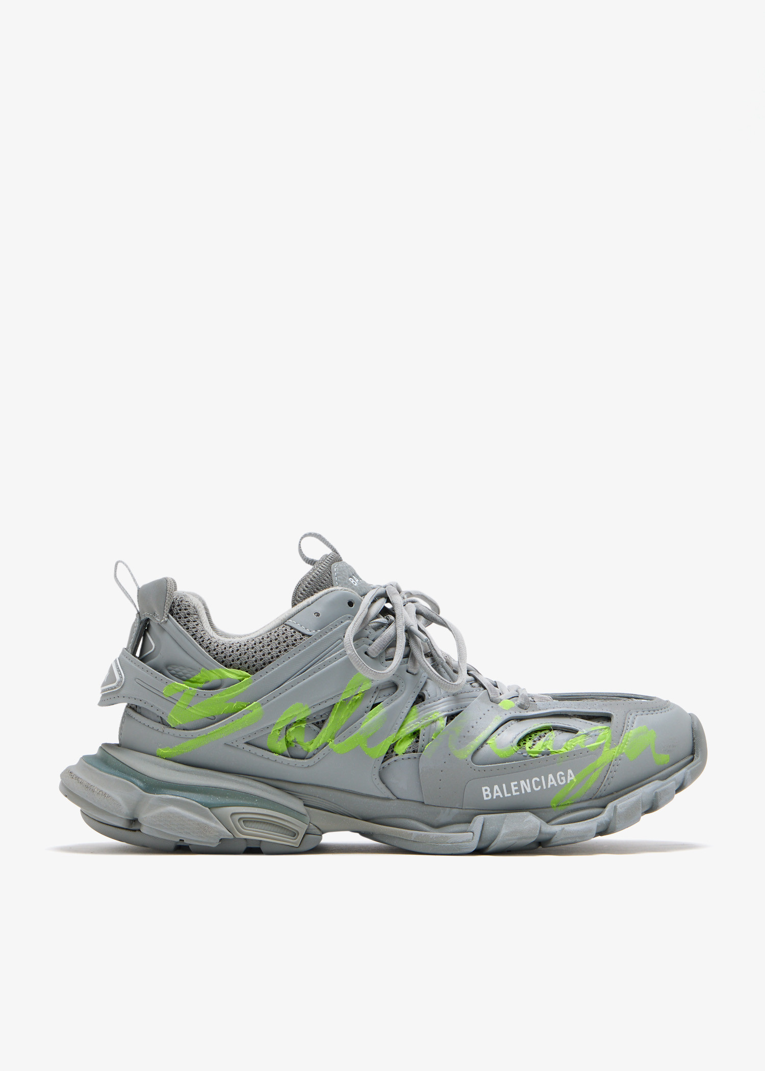 Balenciaga Track Signature sneakers for Men - Grey in UAE | Level 