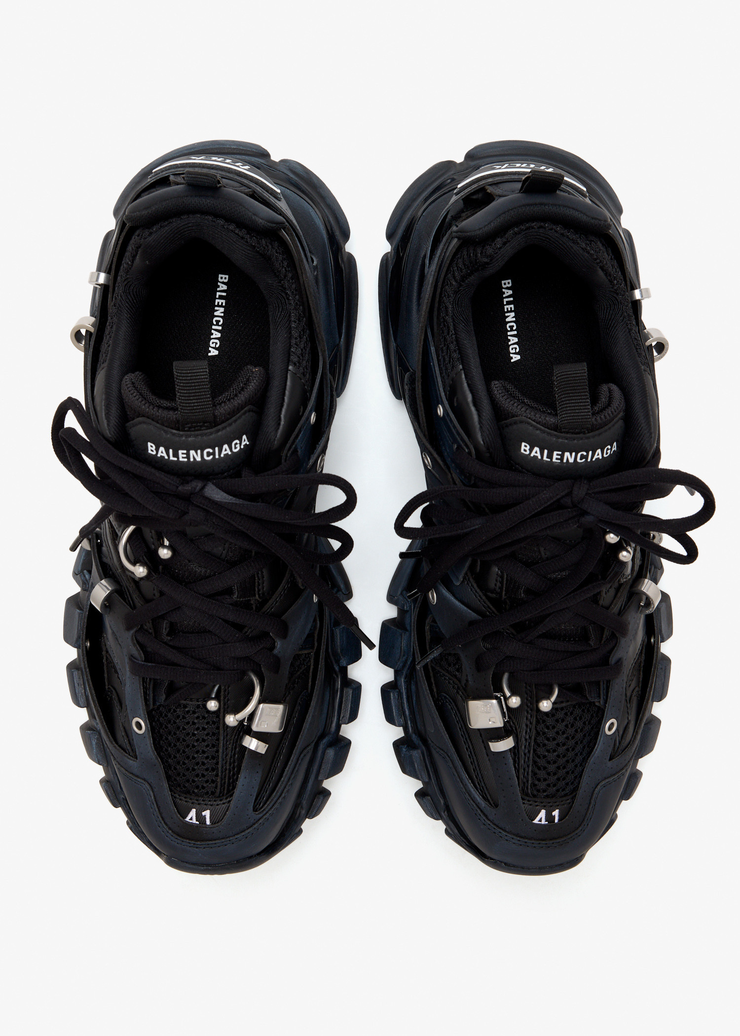 Balenciaga Track Piercing sneakers for Men - Black in USA | Level 