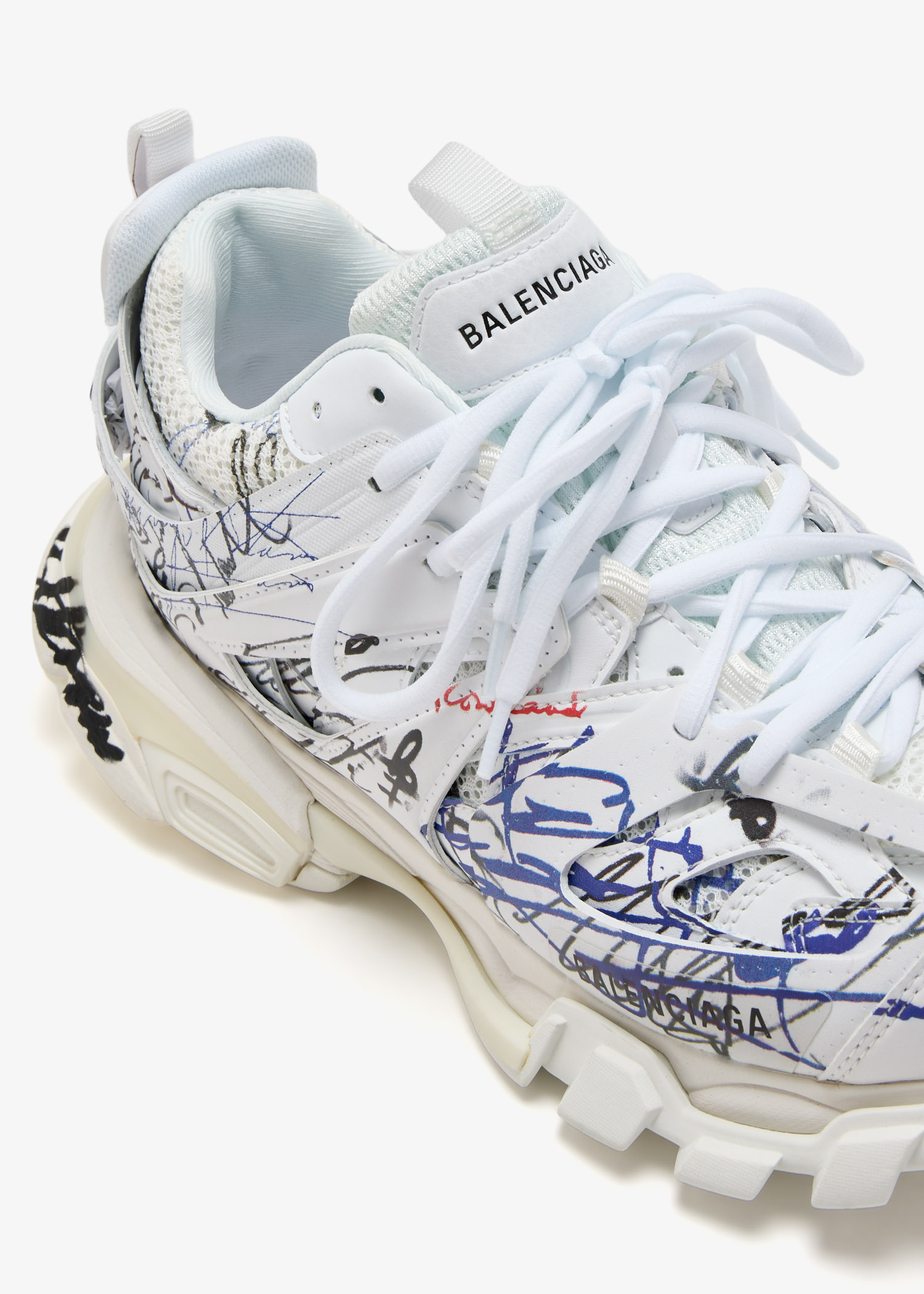 【BALENCIAGA】Track Autographe スニーカー★ホワイト★25cm Balenciaga Track Autograph sneakers for Women - White in USA
