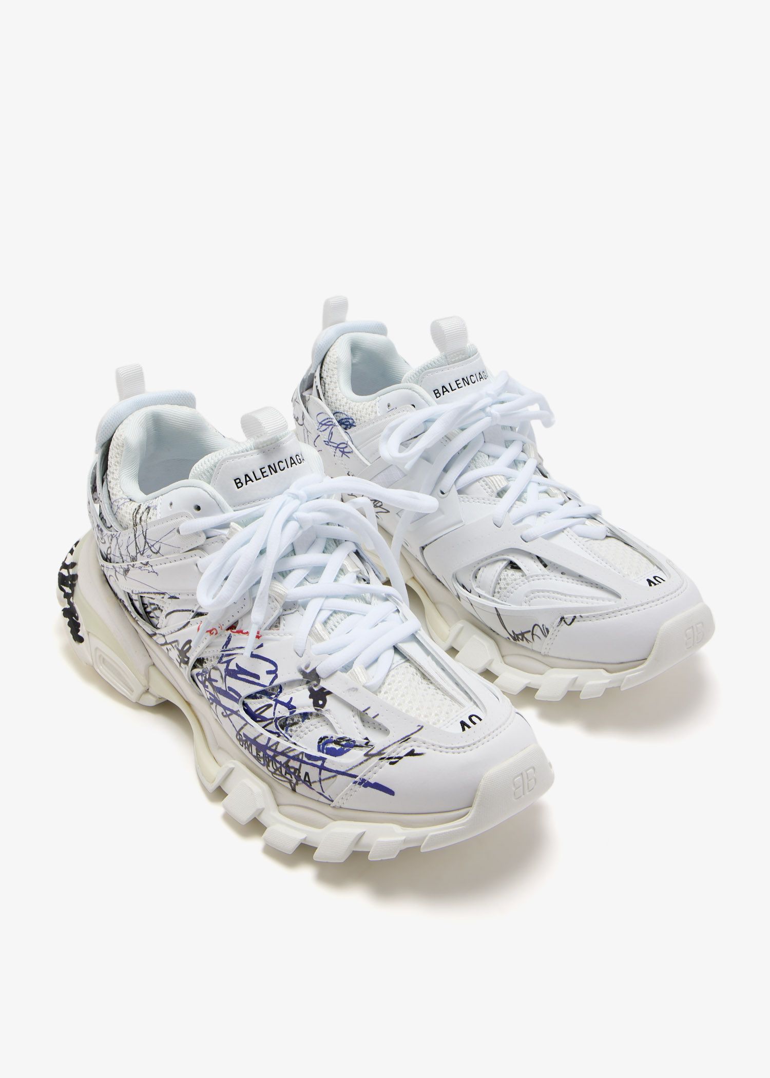Balenciaga Track Autograph sneakers for Women - White in USA Balenciaga Track Autograph sneakers for Women - White in USA