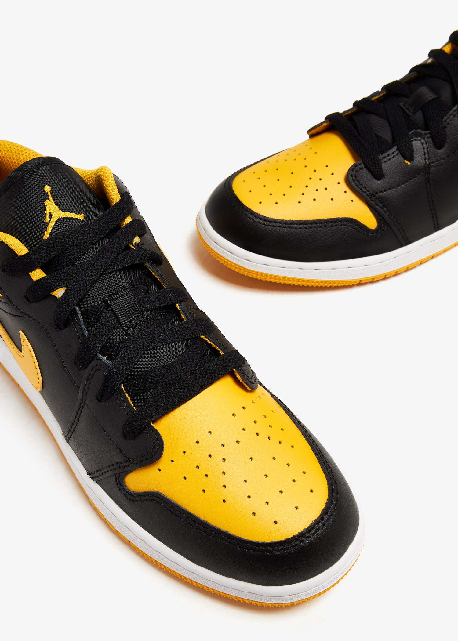 Nike Air Jordan 1 Low GS 'Yellow Ochre' 男童运动鞋- 阿联酋黄色
