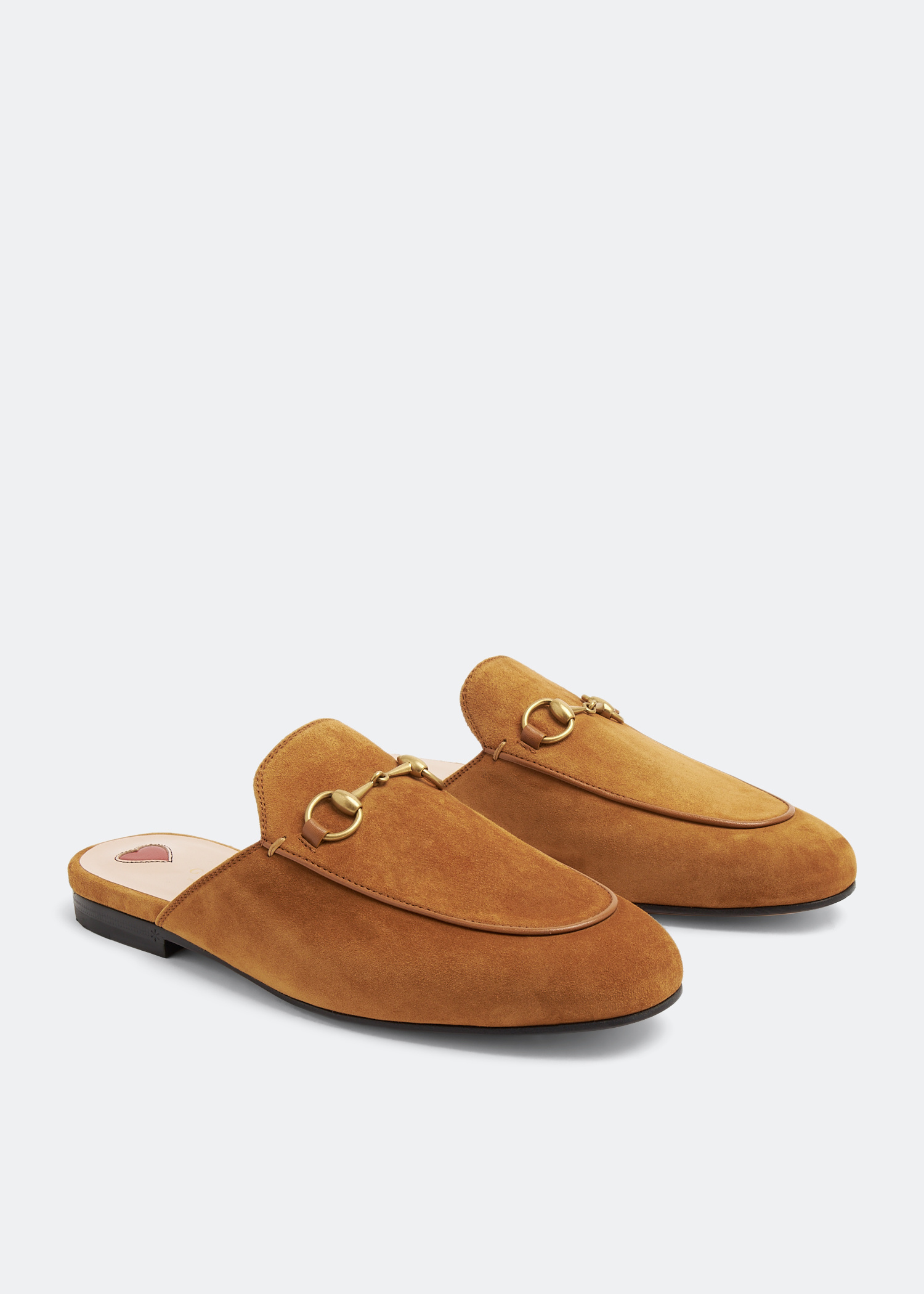 Gucci Princetown slippers for Women - Brown in UAE | Level Shoes