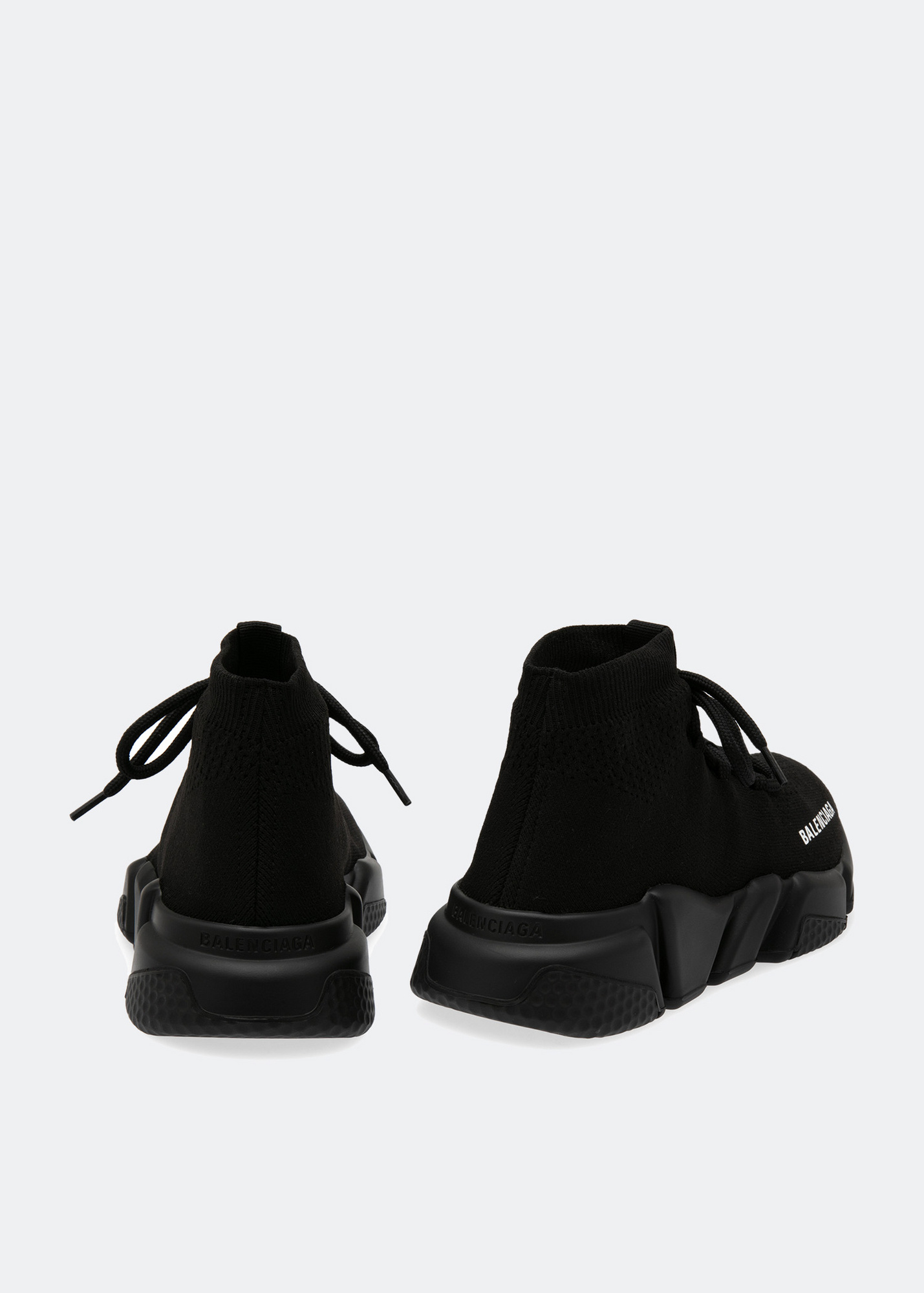 Balenciaga Speed lace-up sneakers for Women - Black in KSA