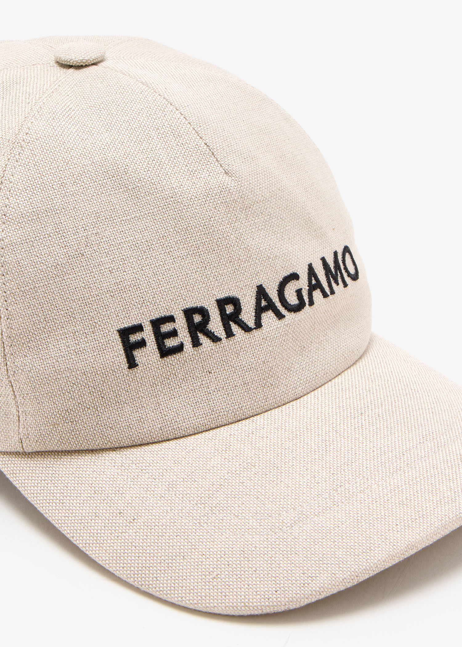 【関税込み】Ferragamo ベージュ Core Signature キャップ Ferragamo: ベージュ Core Signature キャップ | SSENSE 日本