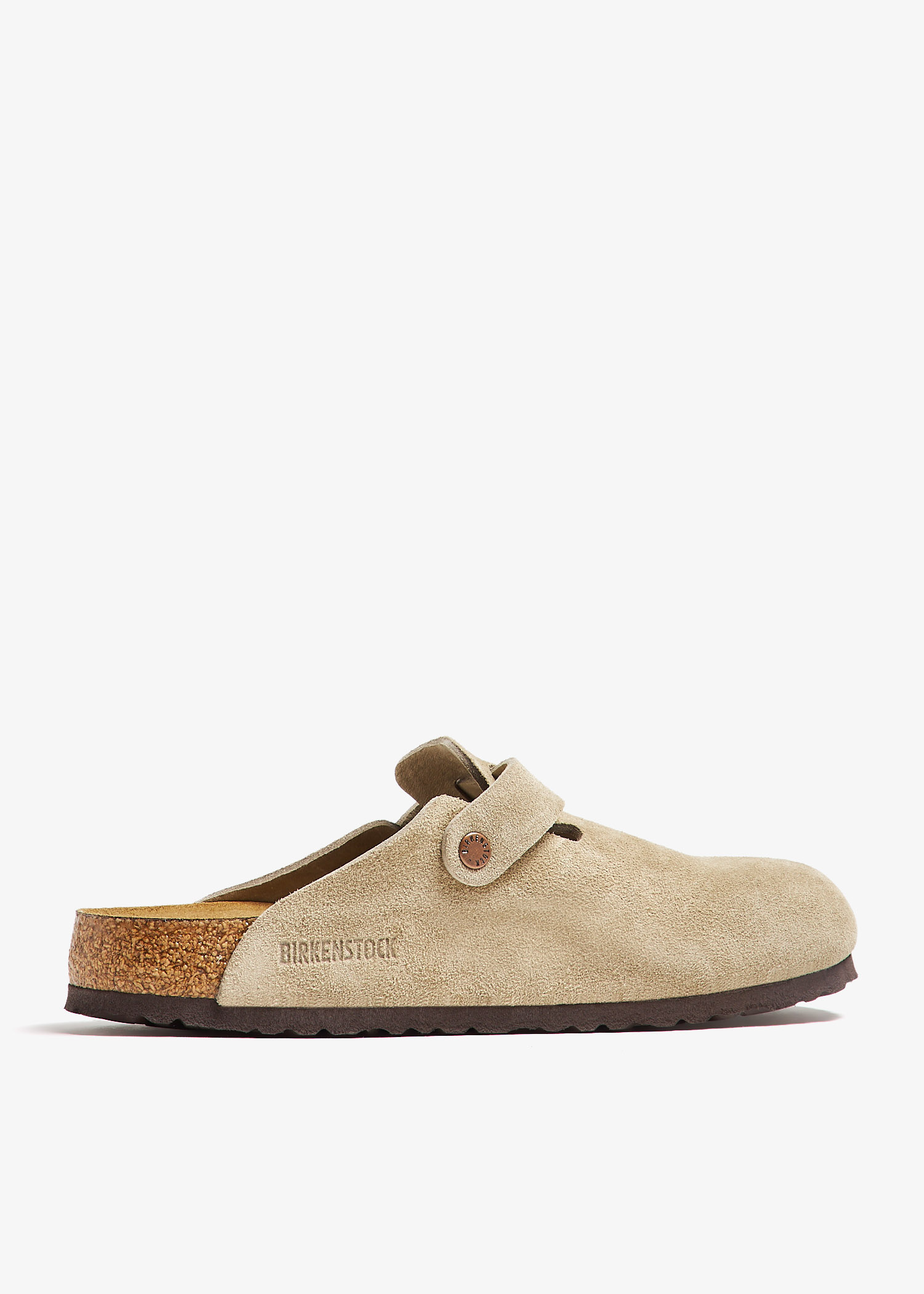 Birkenstock Boston regular-width clogs for Men - Taupe in USA