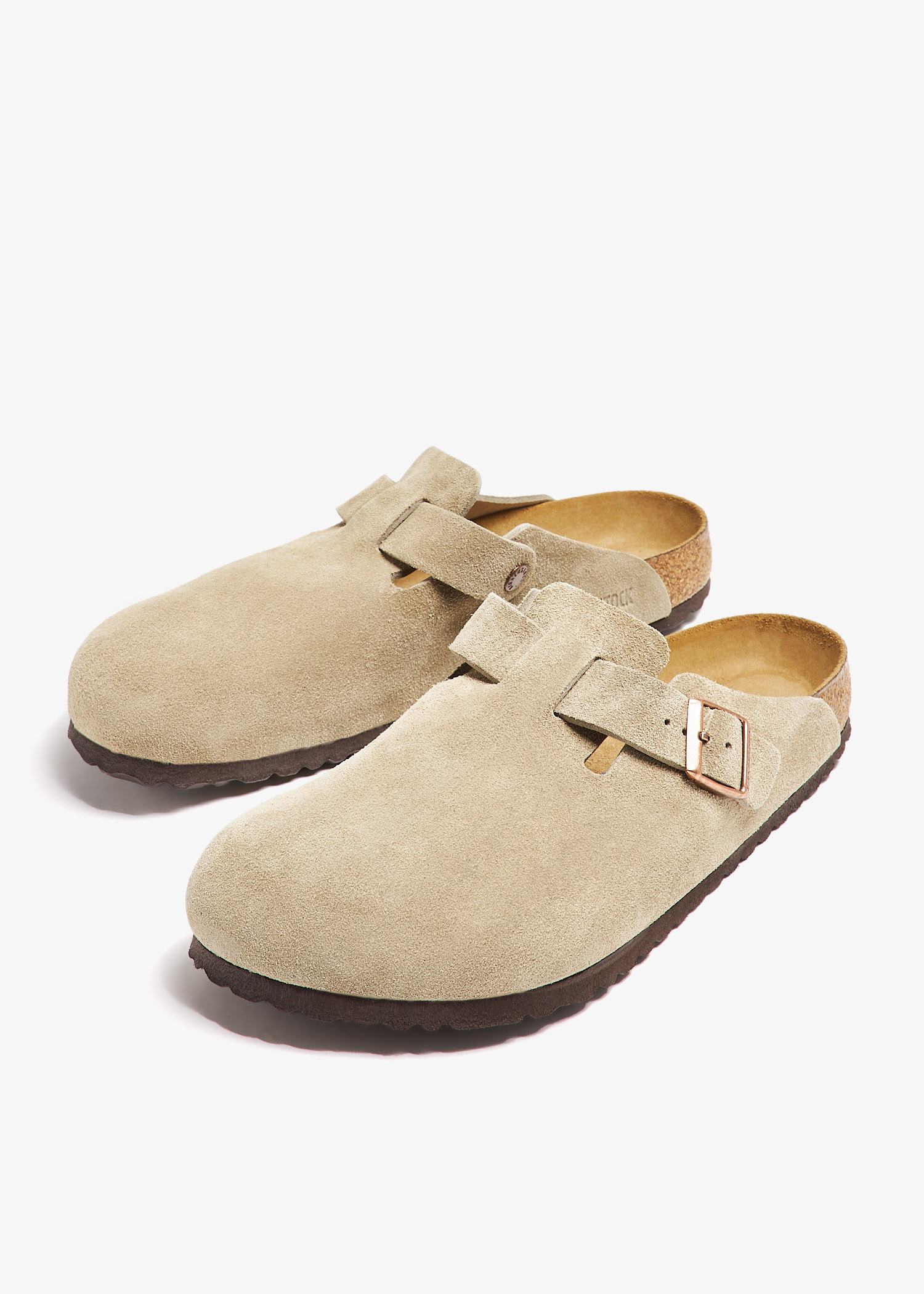 Birkenstock Boston regular-width clogs for Men - Taupe in USA