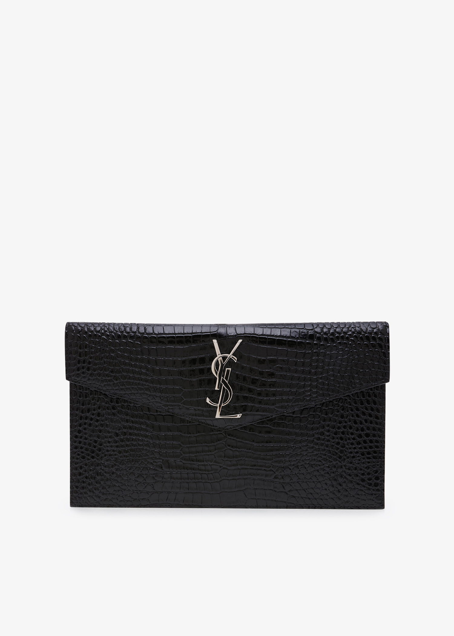 Saint Laurent Uptown pouch for Women - Black in UAE | Level