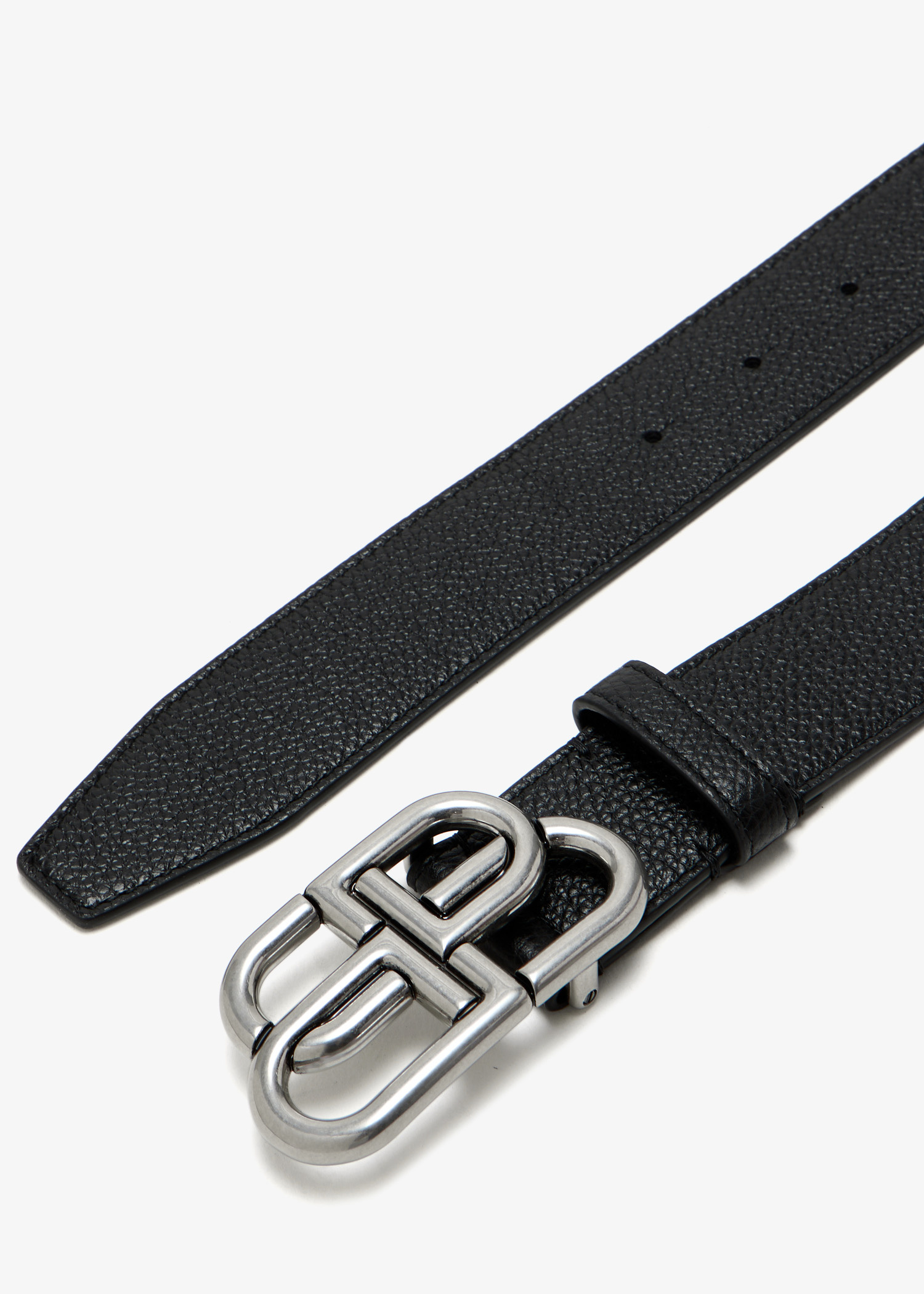 Balenciaga BB Large belt for Men - Black in UAE | Level Shoes