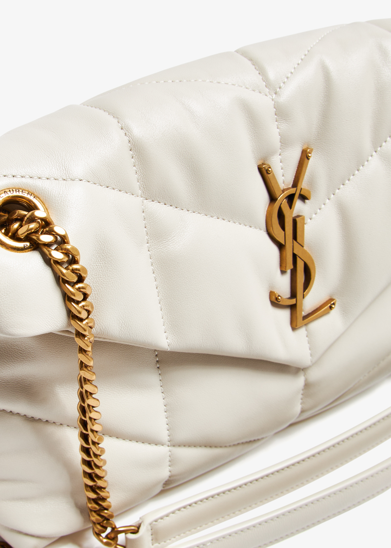 Saint Laurent Loulou Puffer small chain bag for Women