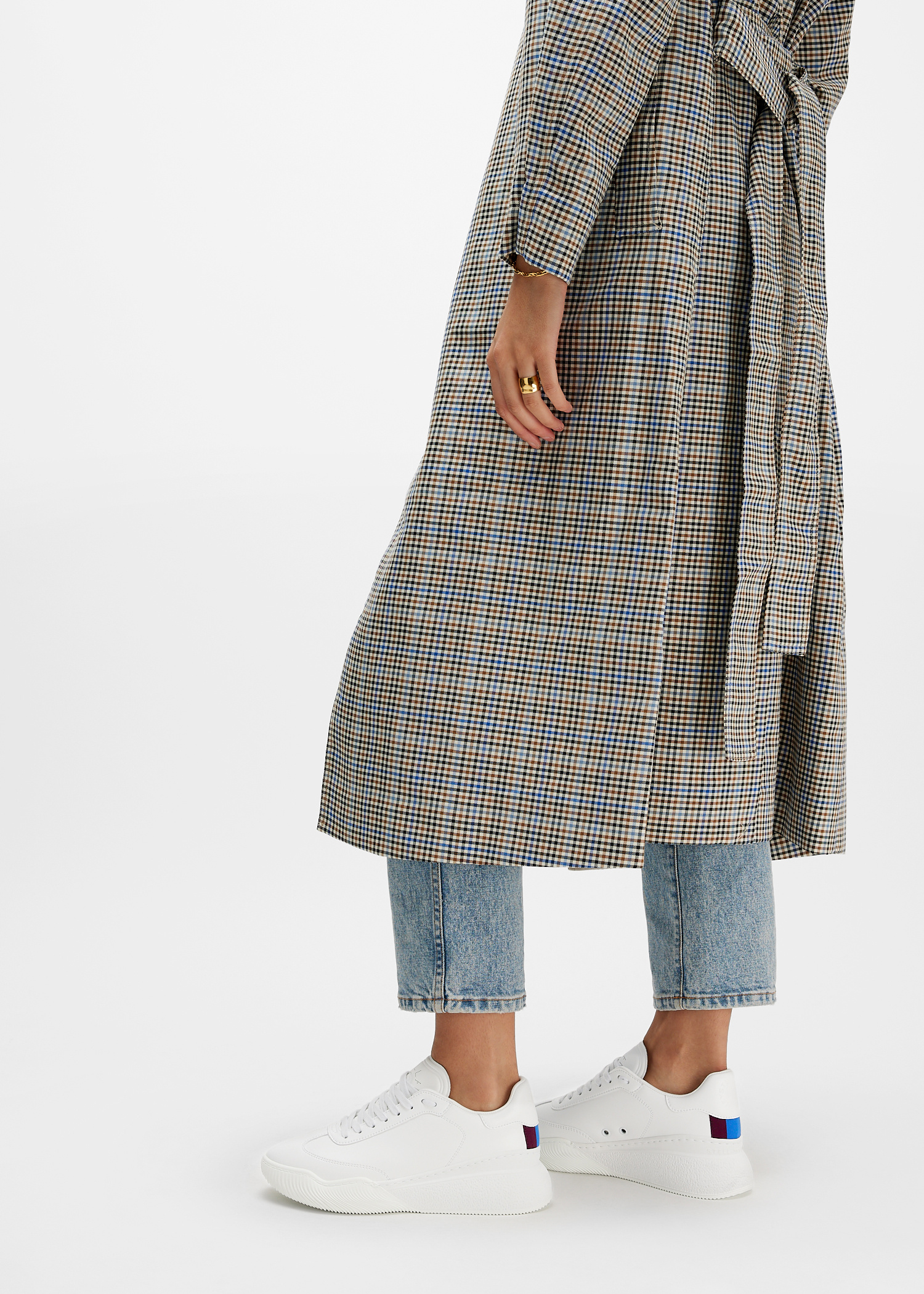 Stella McCartney Loop lace-up sneakers for Women - White in