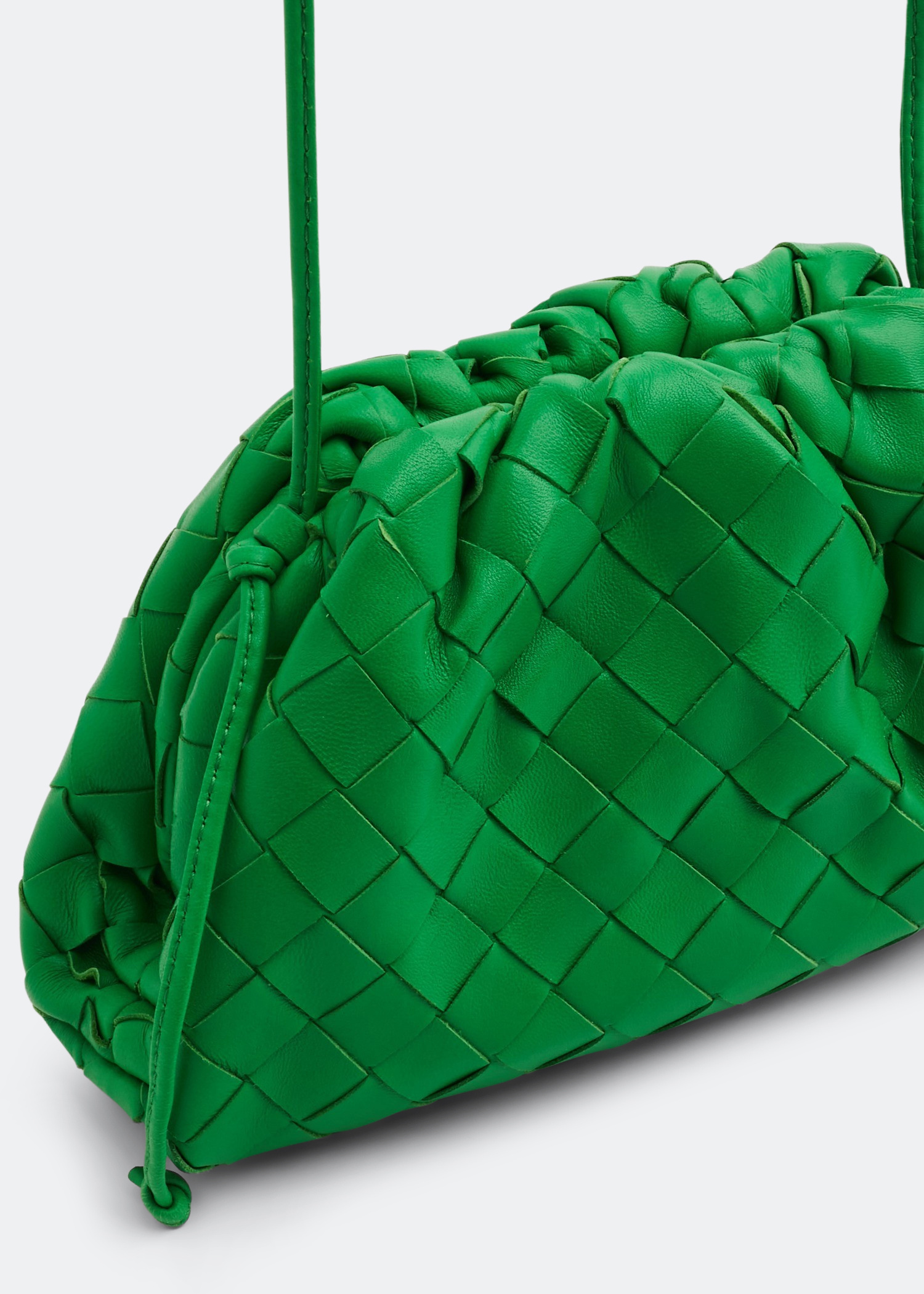 Bottega Veneta Mini Pouch clutch for Women - Green in UAE