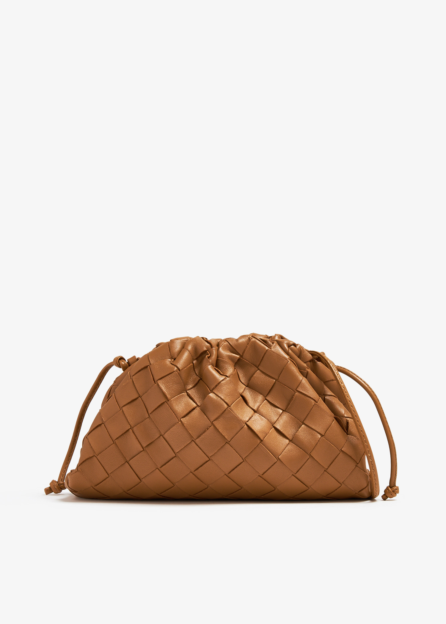 【関税&送料込】Bottega Veneta The Pouch Mini Clutch In Intr BOTTEGA VENETA The Pouch mini intrecciato leather clutch